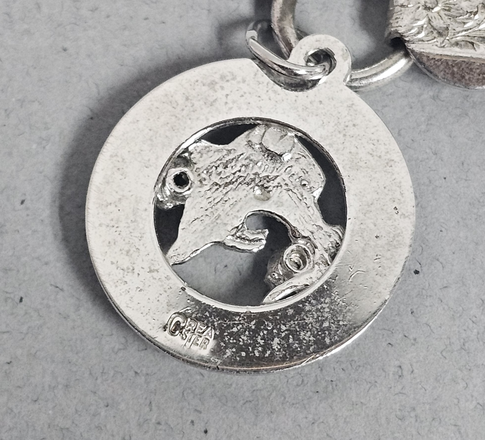 Sarah Coventry Bracelet with Sterling Charms