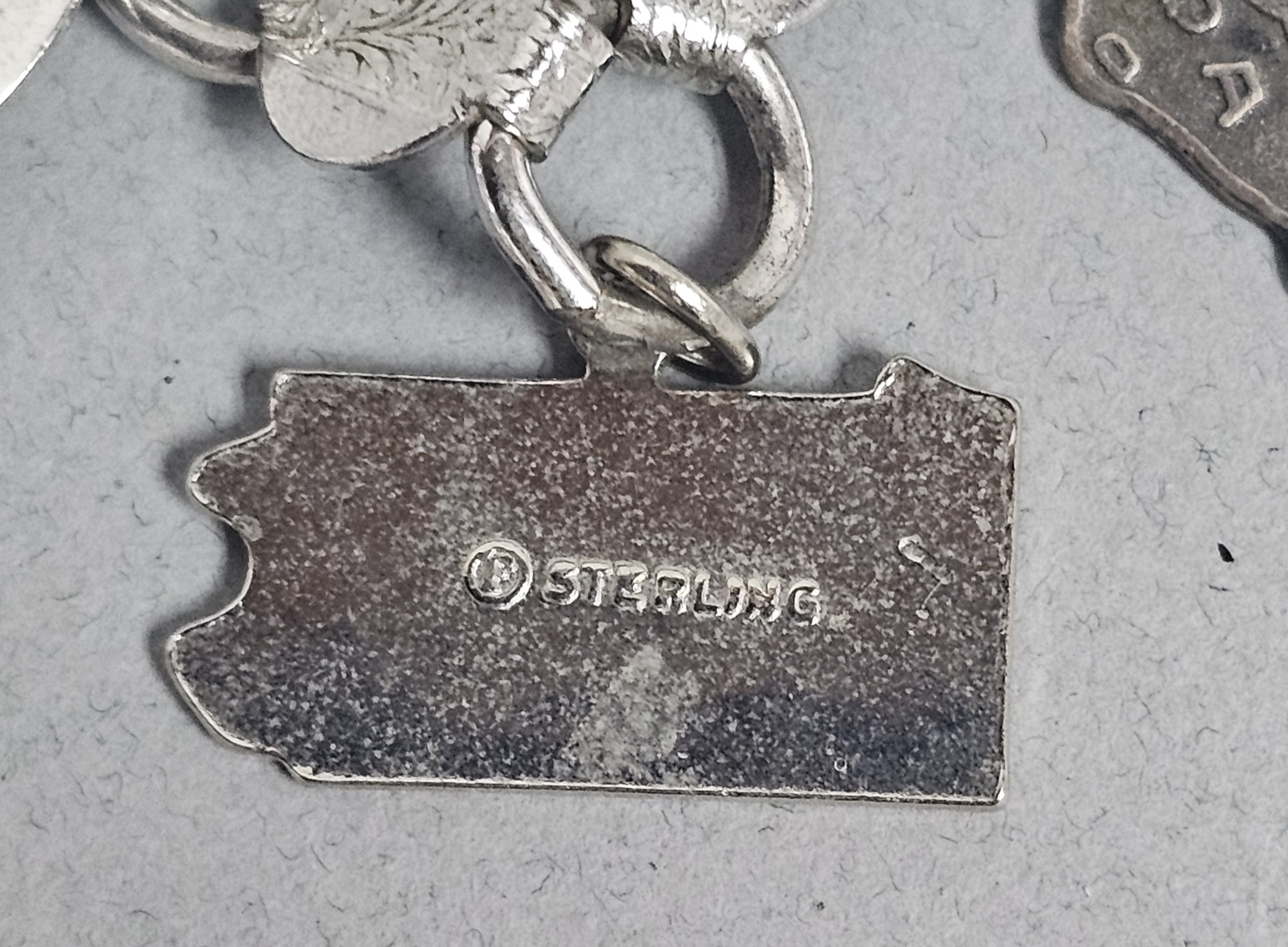 Sarah Coventry Bracelet with Sterling Charms