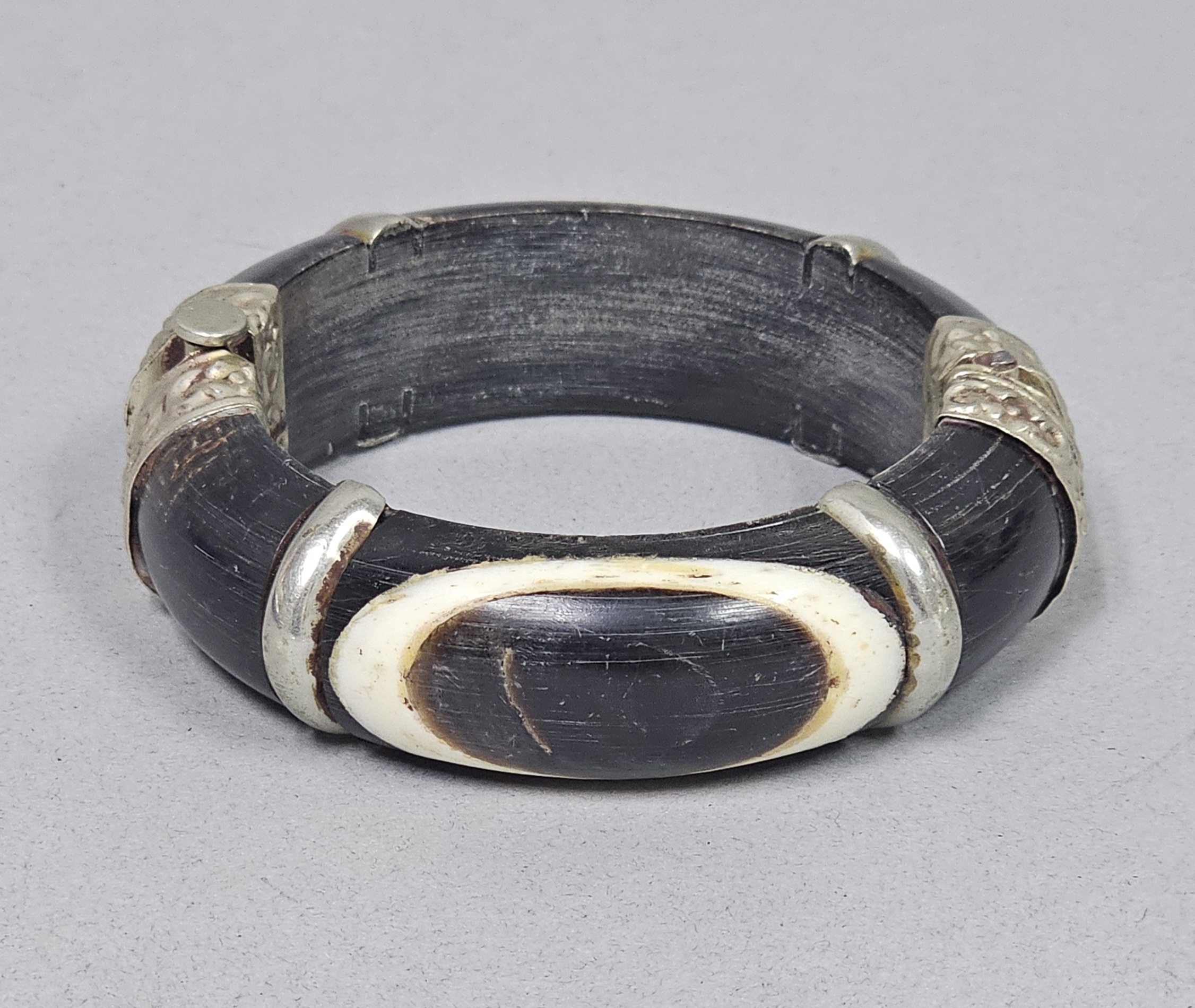 Vintage Horn and Bone Bangle