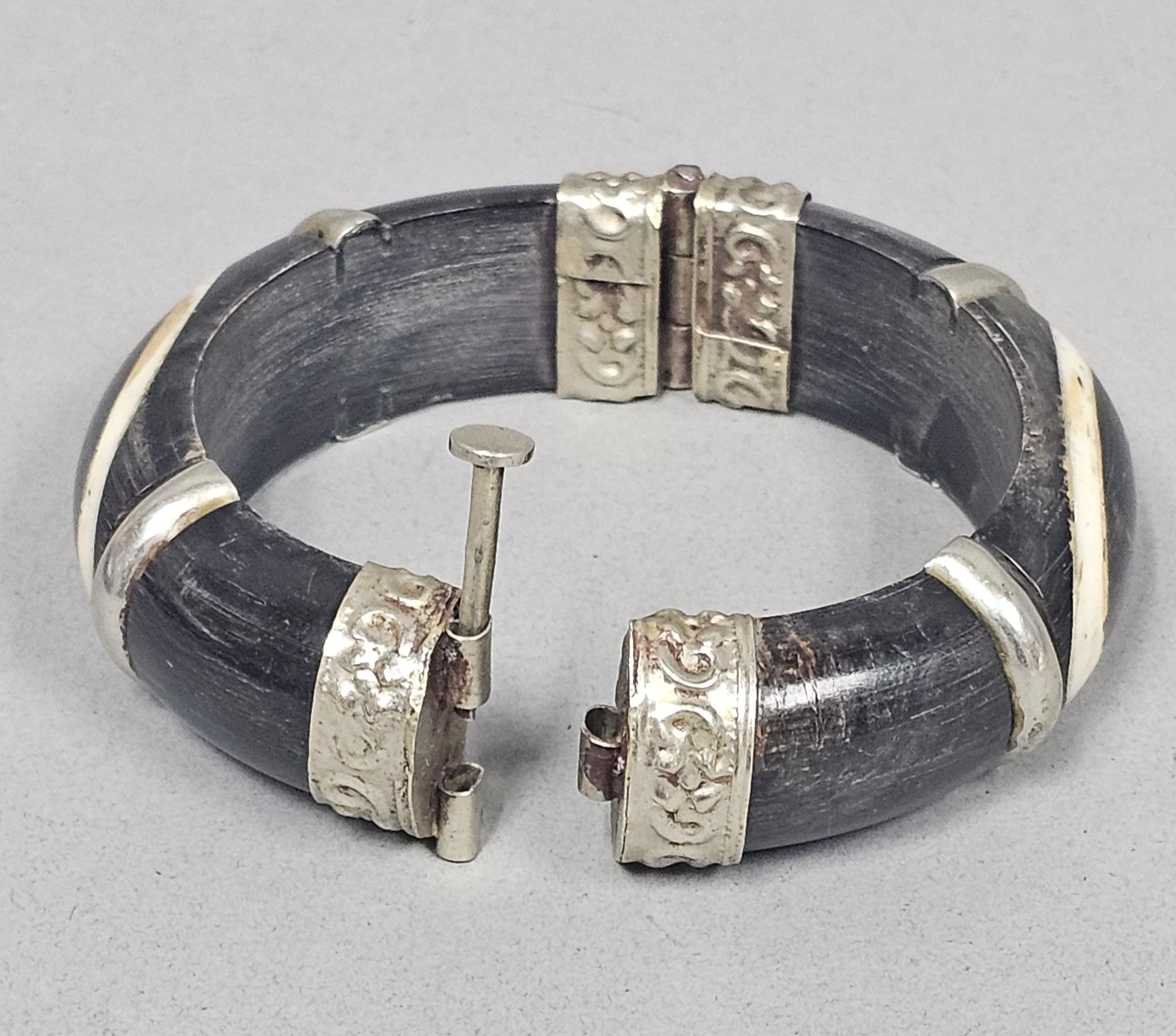 Vintage Horn and Bone Bangle