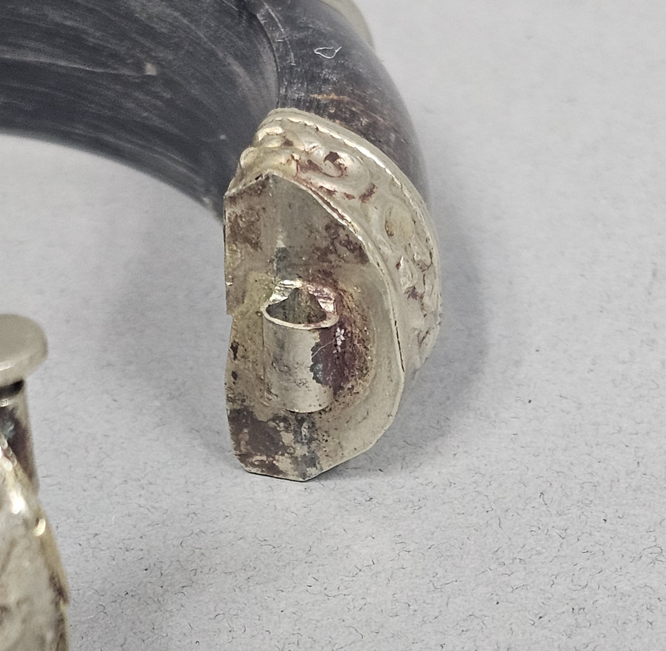 Vintage Horn and Bone Bangle