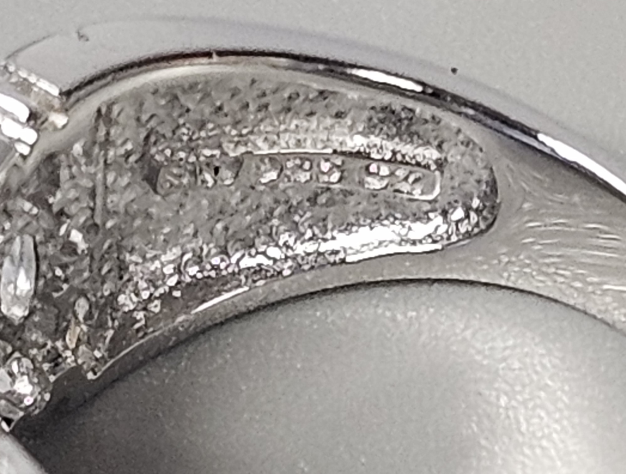 Sterling Silver Cubic Zirconia Cocktail Ring