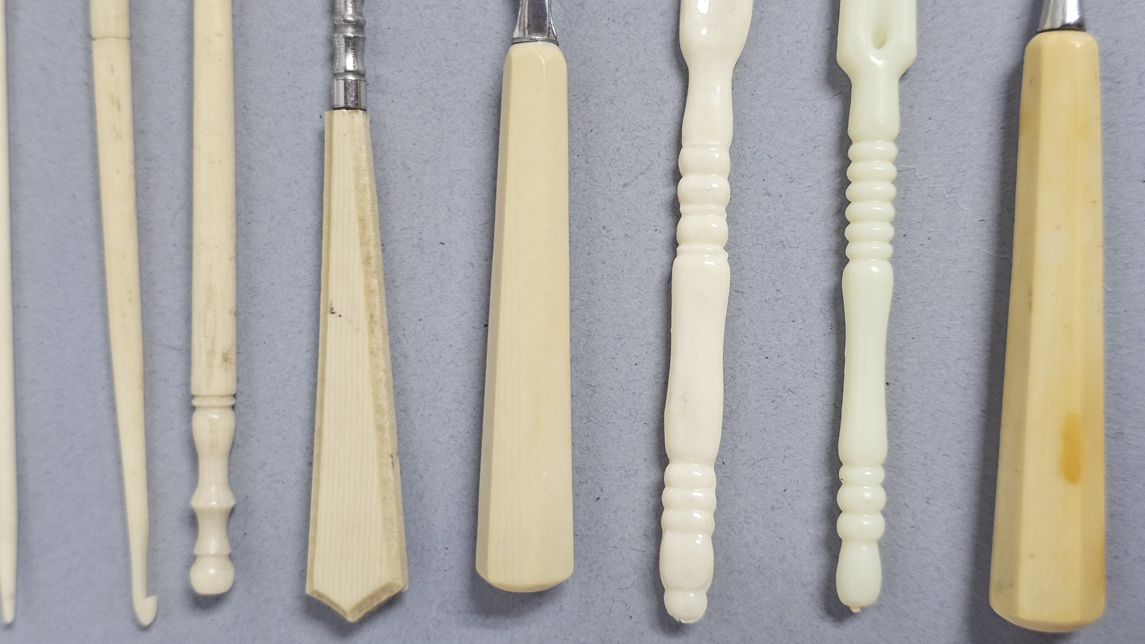 An Assortment of Antique Bone Tools
