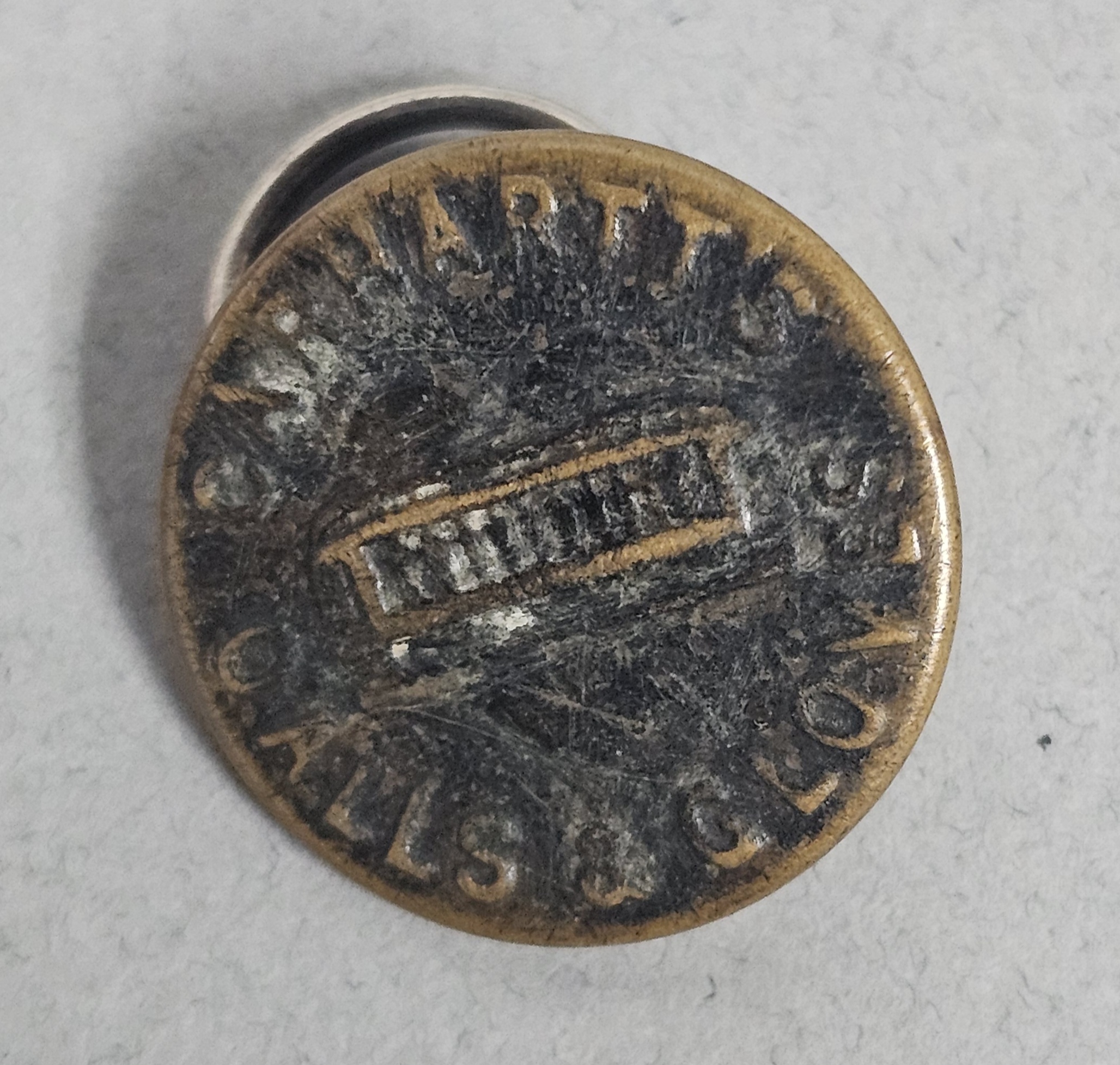 Vintage Carhartt Workwear Buttons