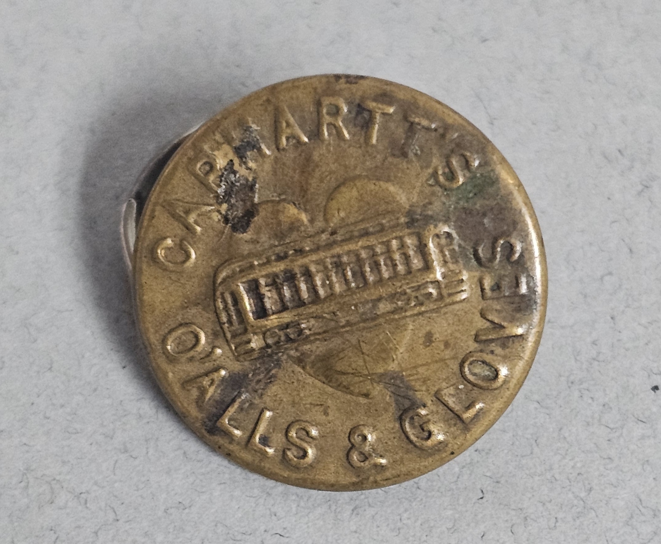 Vintage Carhartt Workwear Buttons