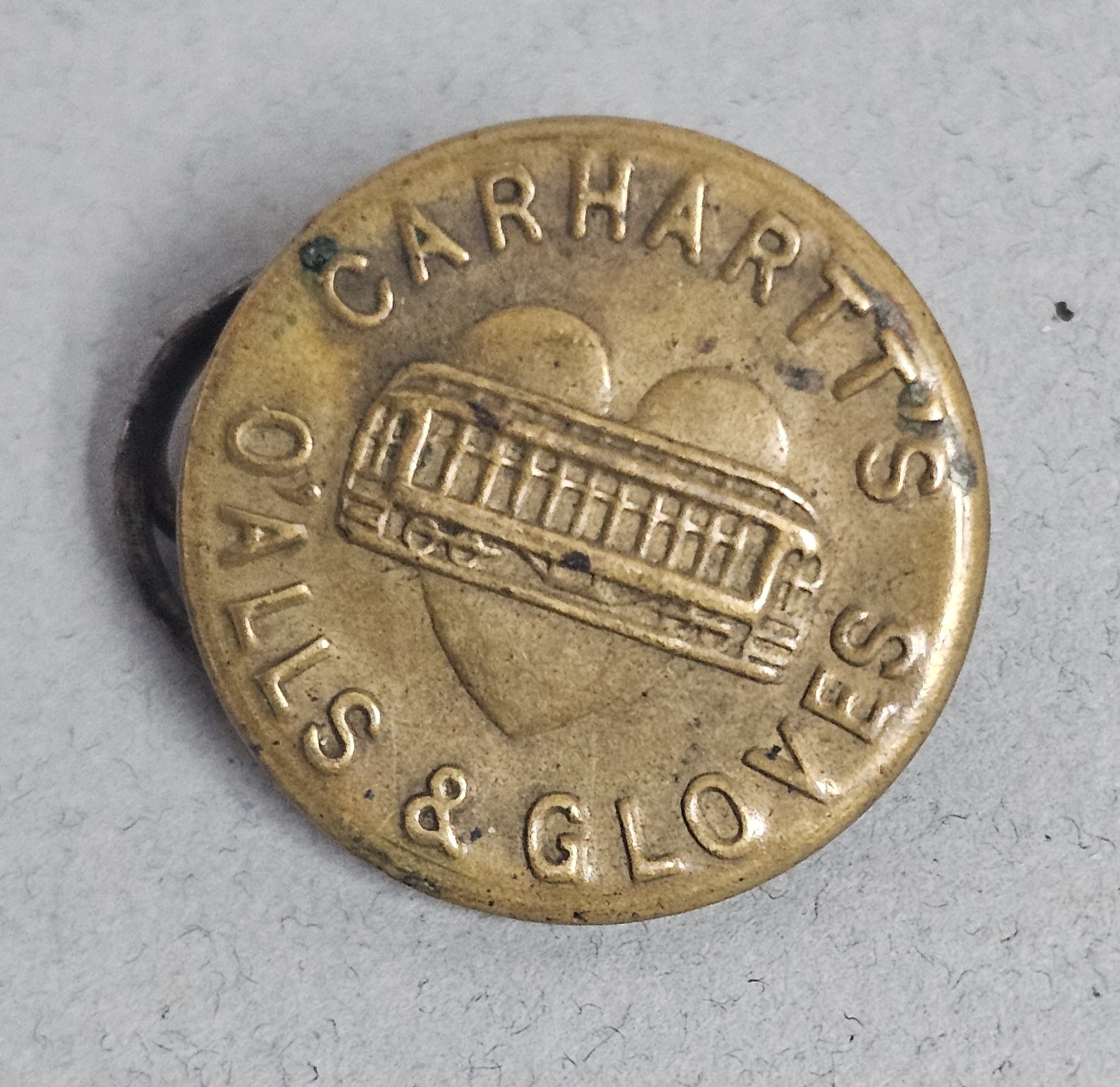 Vintage Carhartt Workwear Buttons