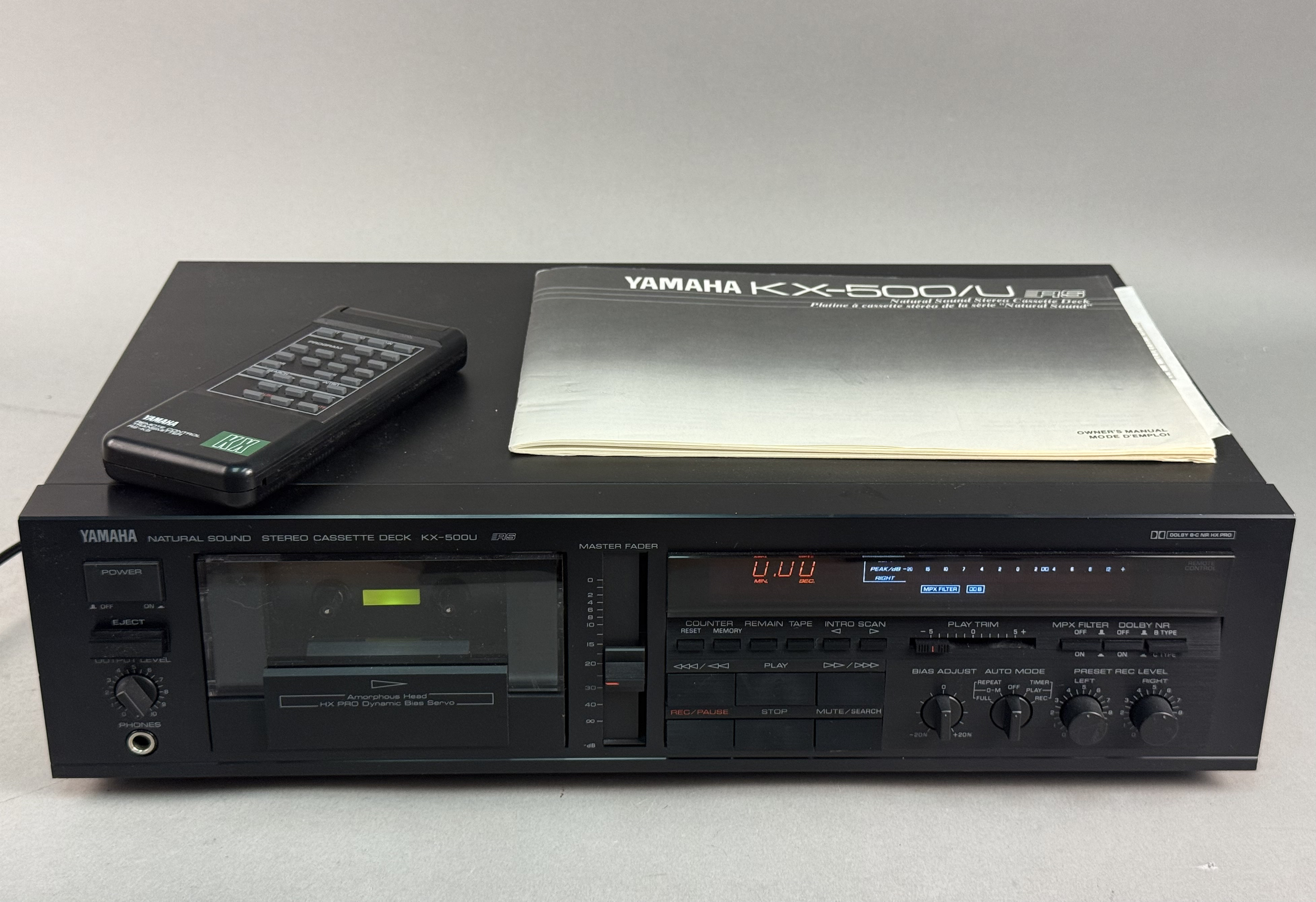 Yamaha KX-500U Stereo Cassette Deck