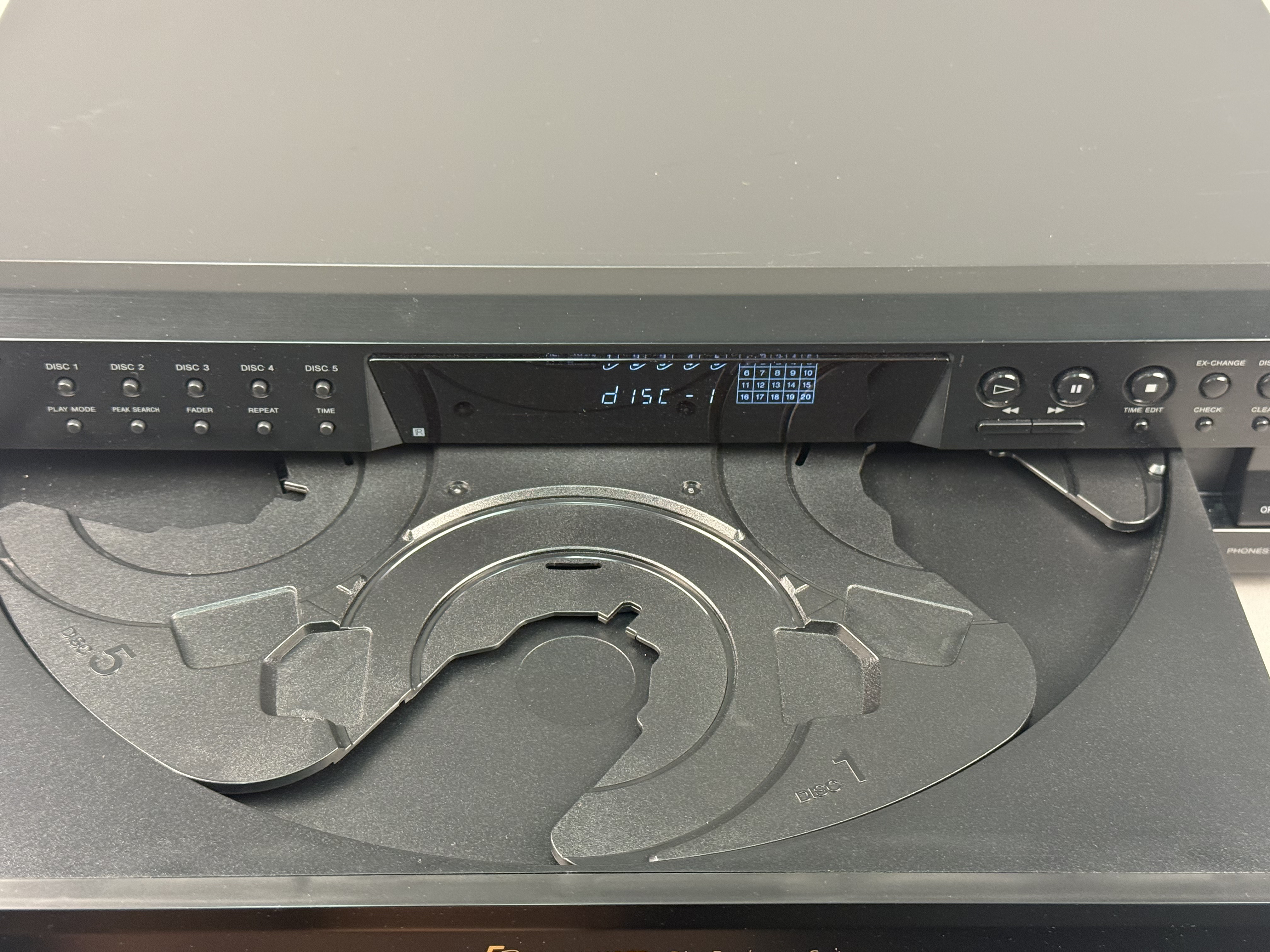 Sony CDP-CE375 5-Disc CD Changer
