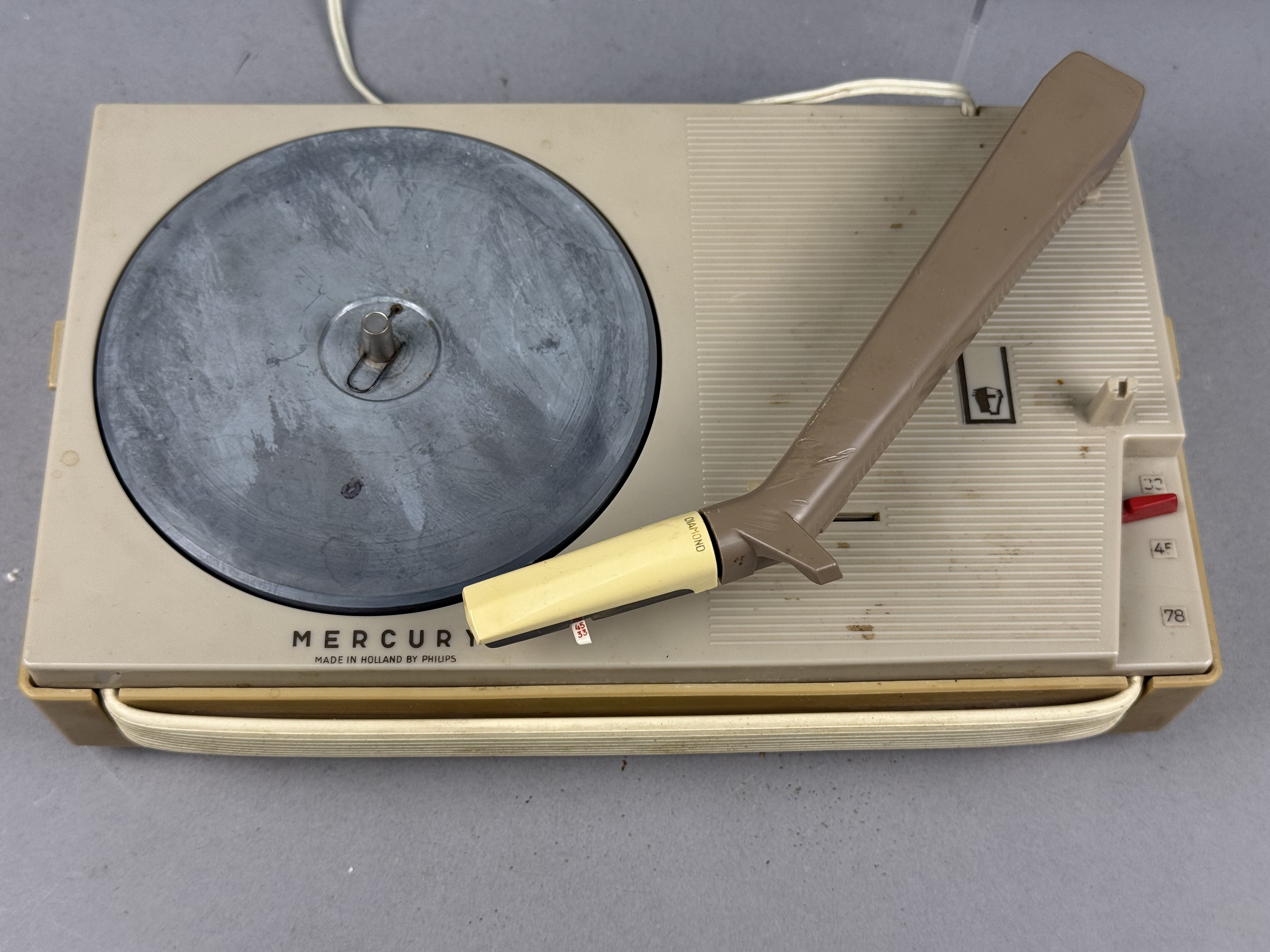 Philips Mercury AG 4000/54 Portable Phonograph