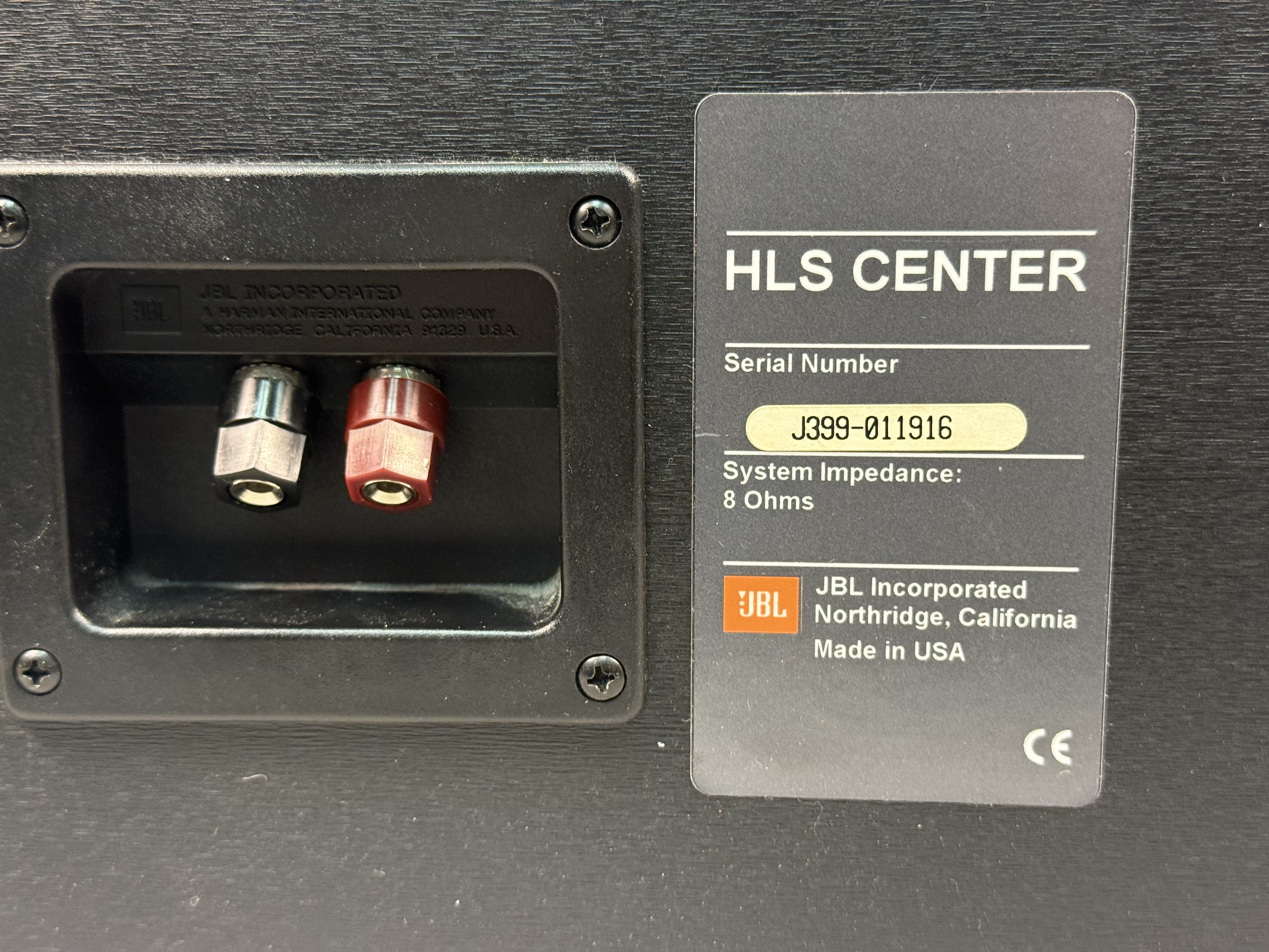 JBL HLS Center Channel Speaker