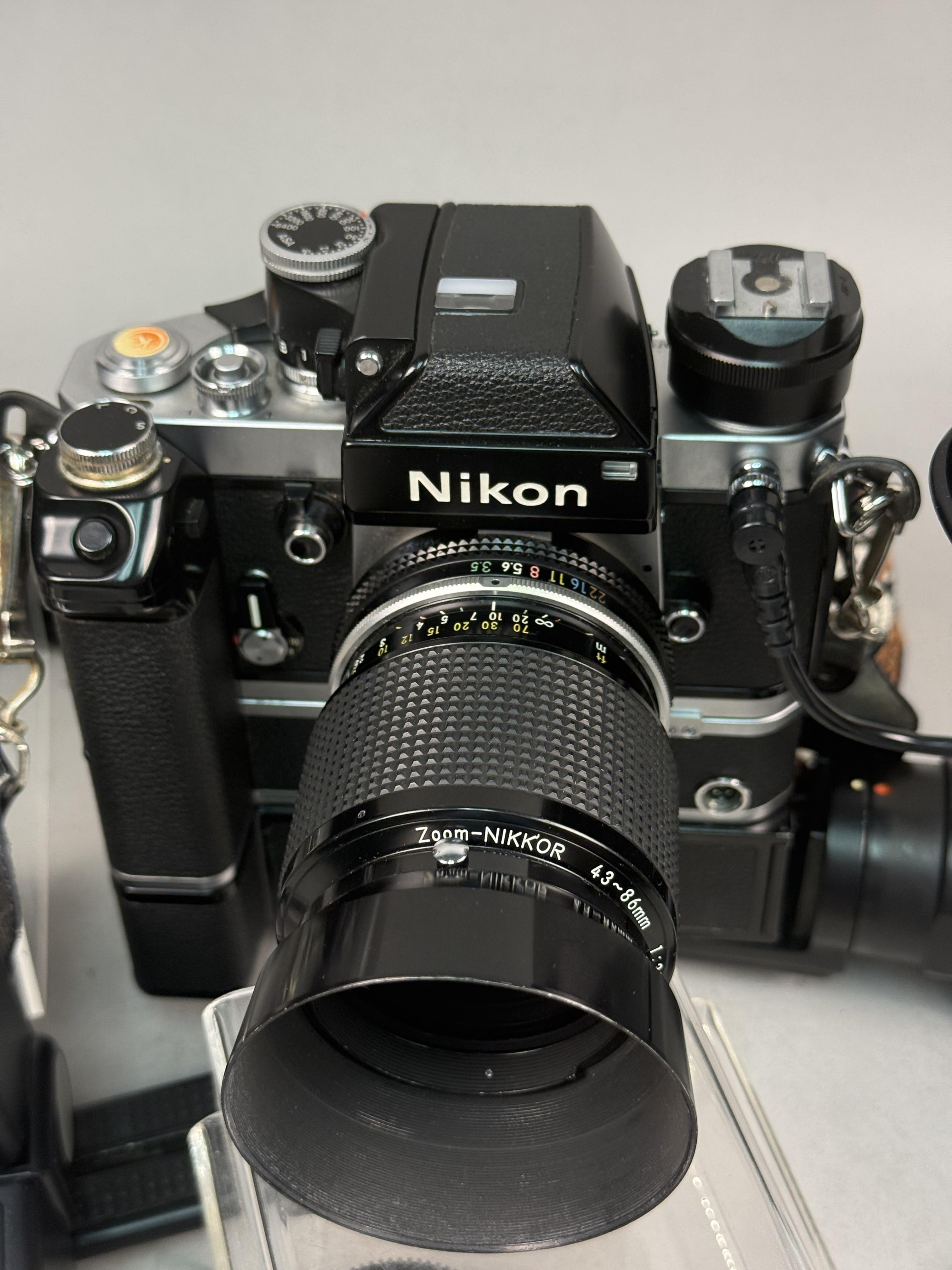 Nikon F2 Photomic Camera with Accessories