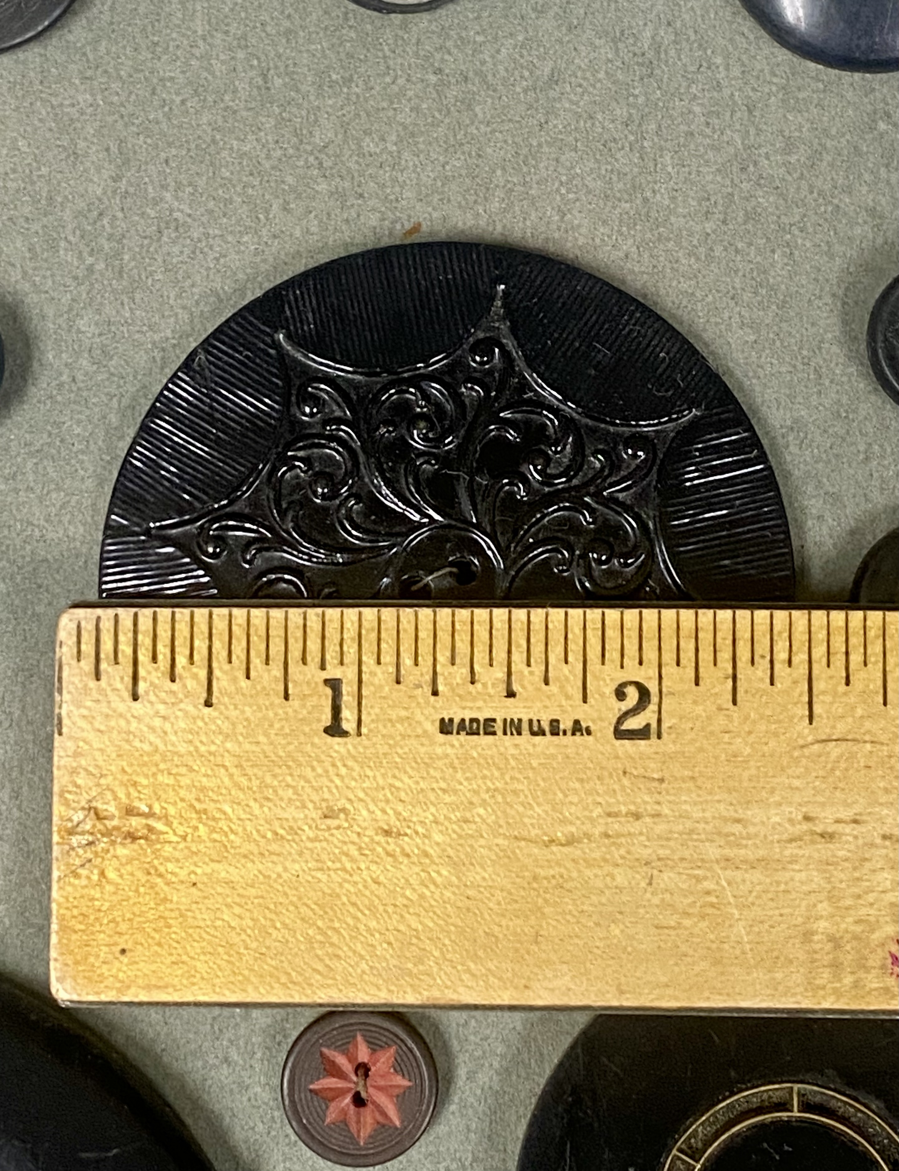 Assortment of Vintage Fashion Buttons