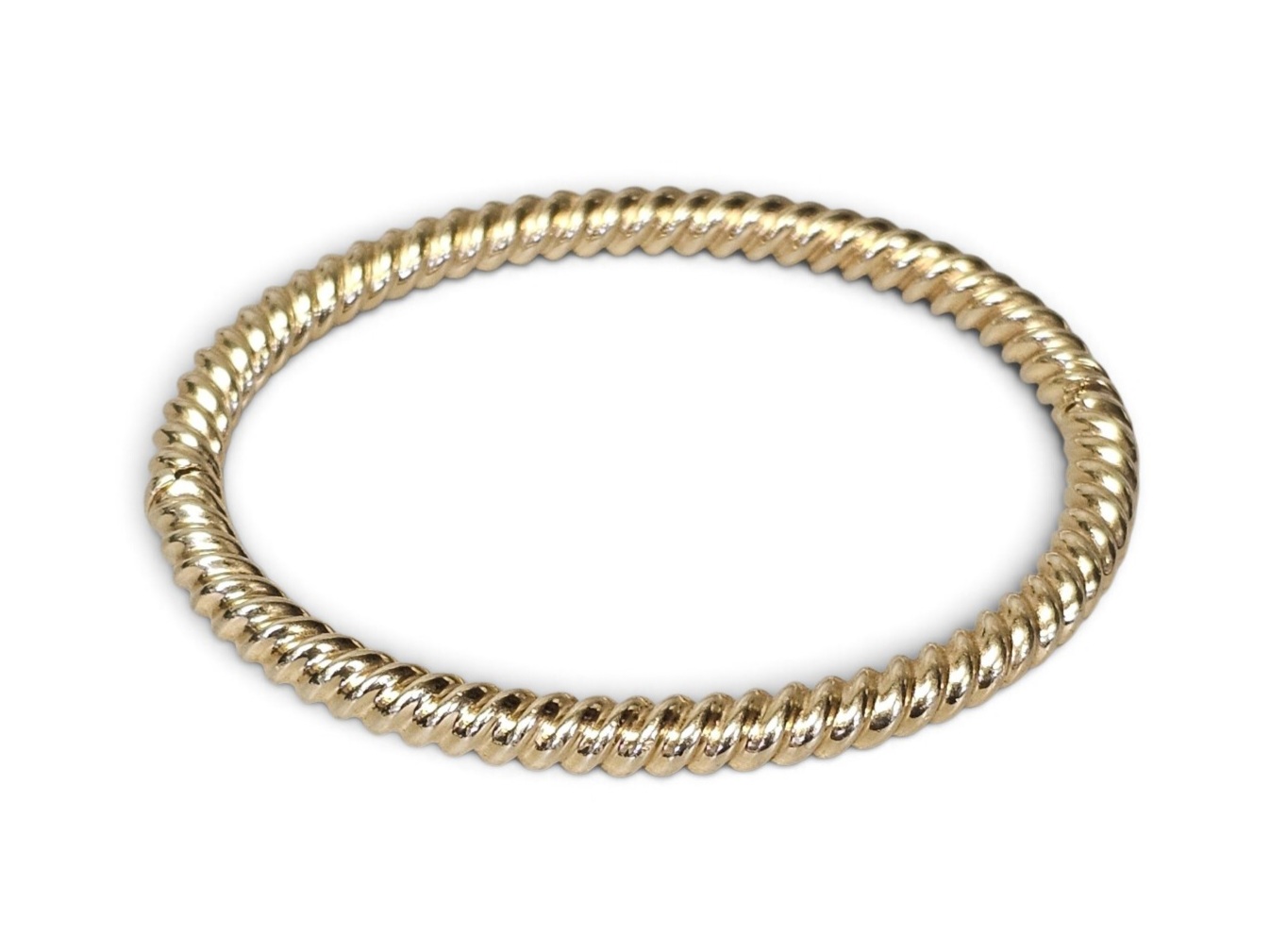 Tiffany & Co. 18K Rope Bangle 18.5 Grams