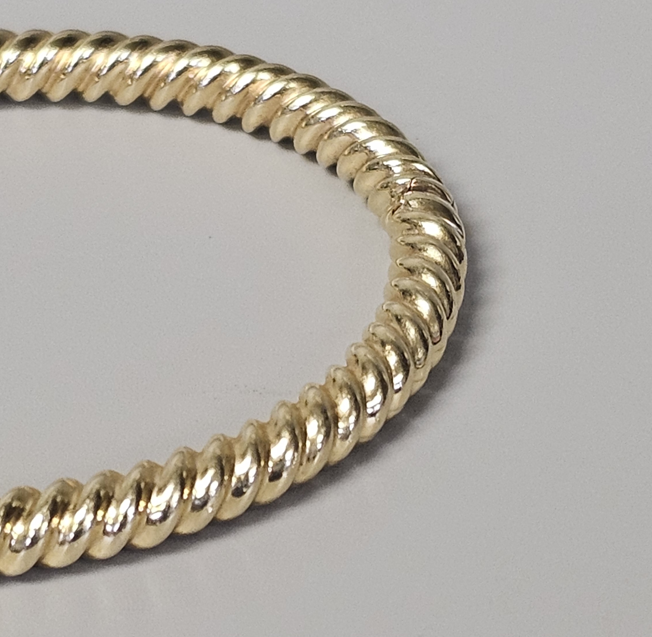 Tiffany & Co. 18K Rope Bangle 18.5 Grams
