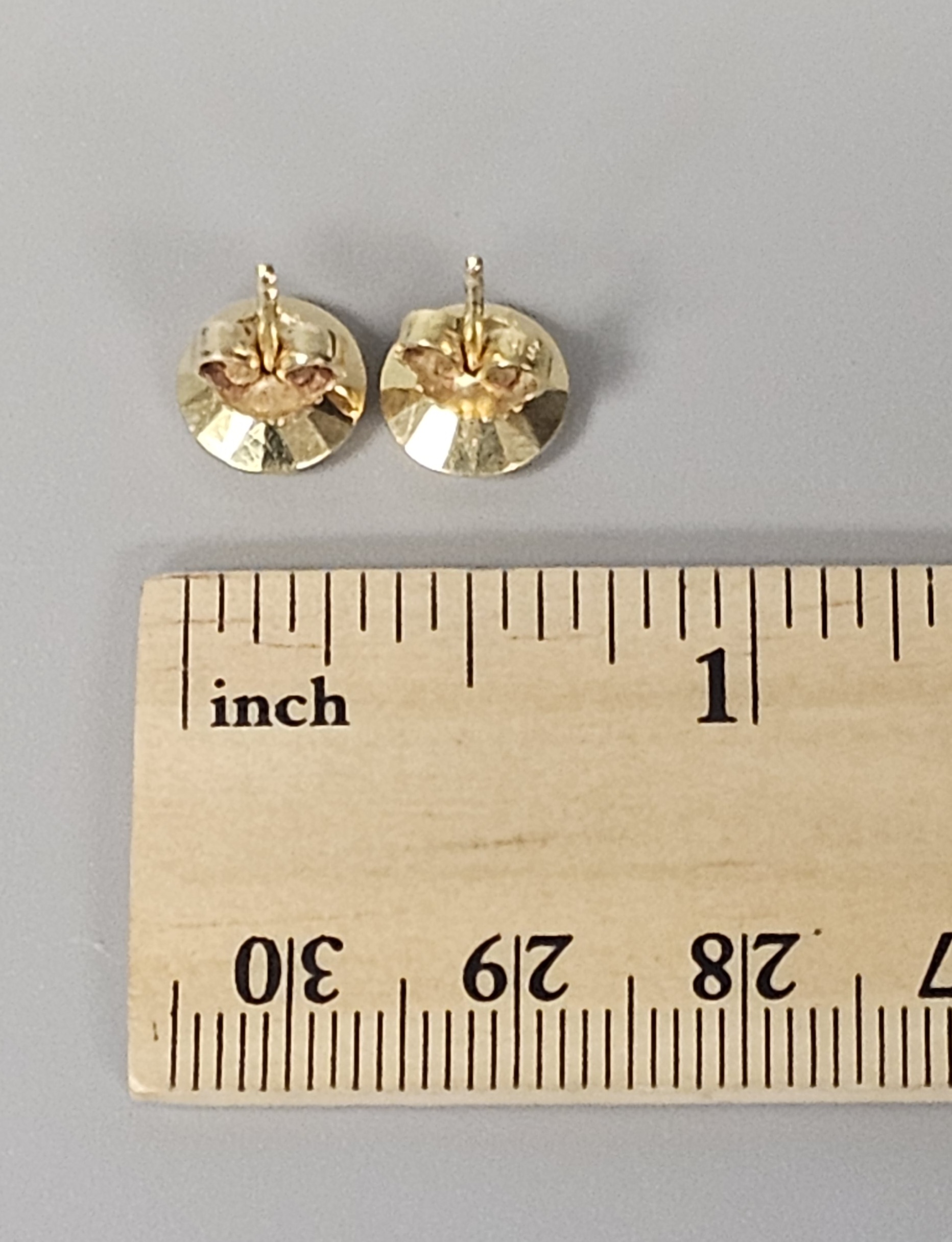 18K Tiffany & Co. Elsa Peretti Studs 2.2 Grams