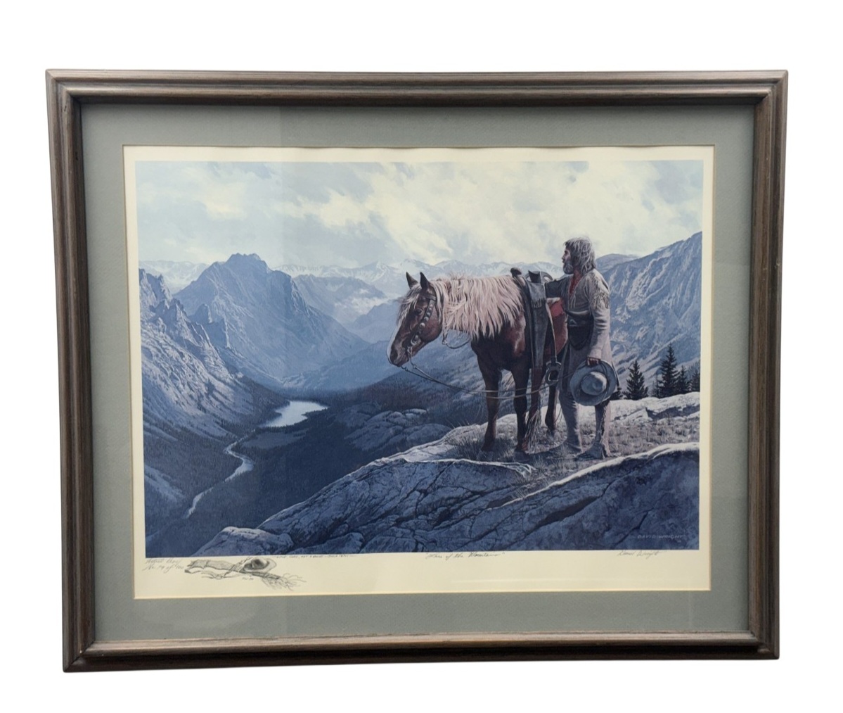 David Wright Lure of the Mountains Print
