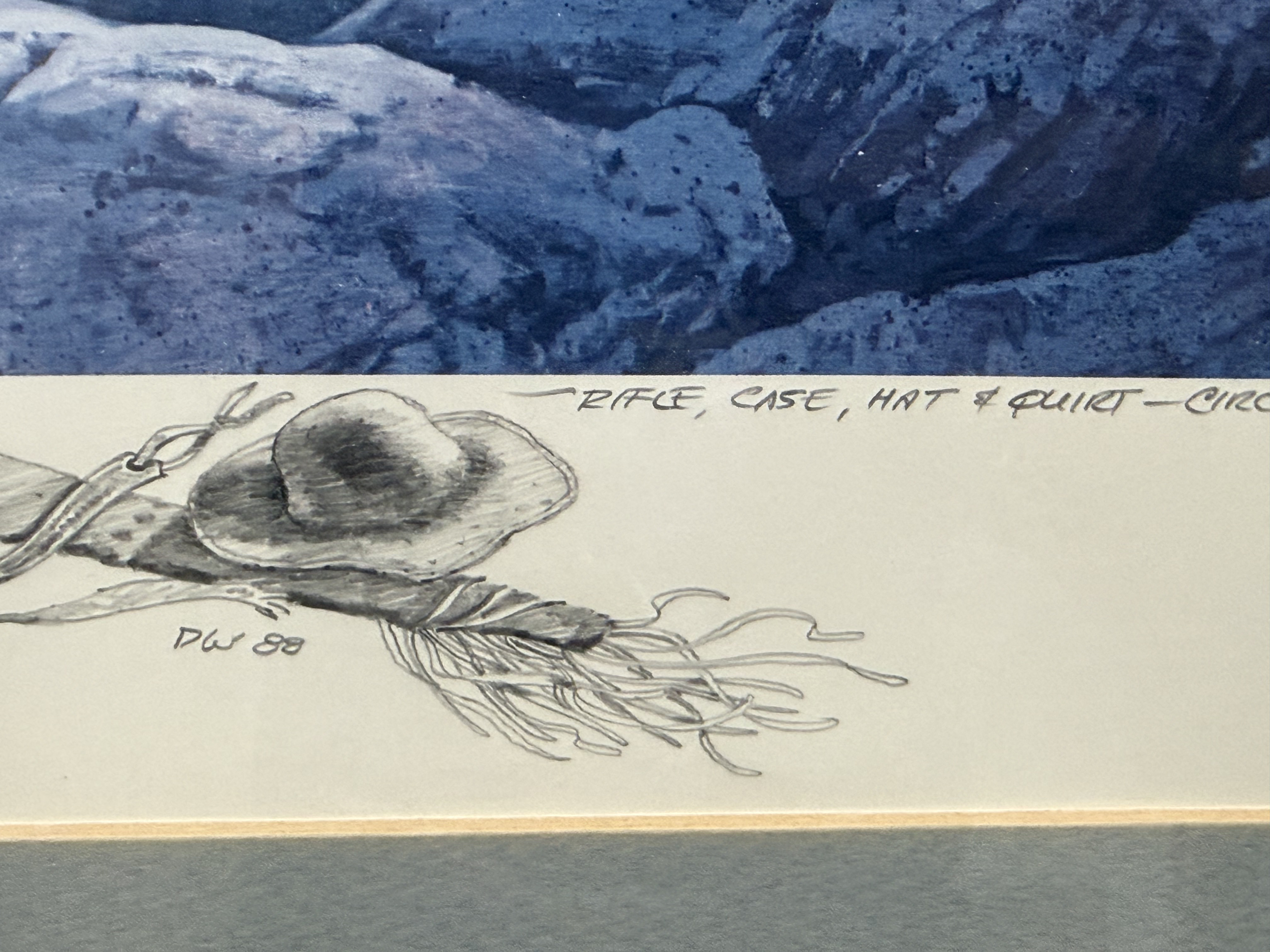 David Wright Lure of the Mountains Print
