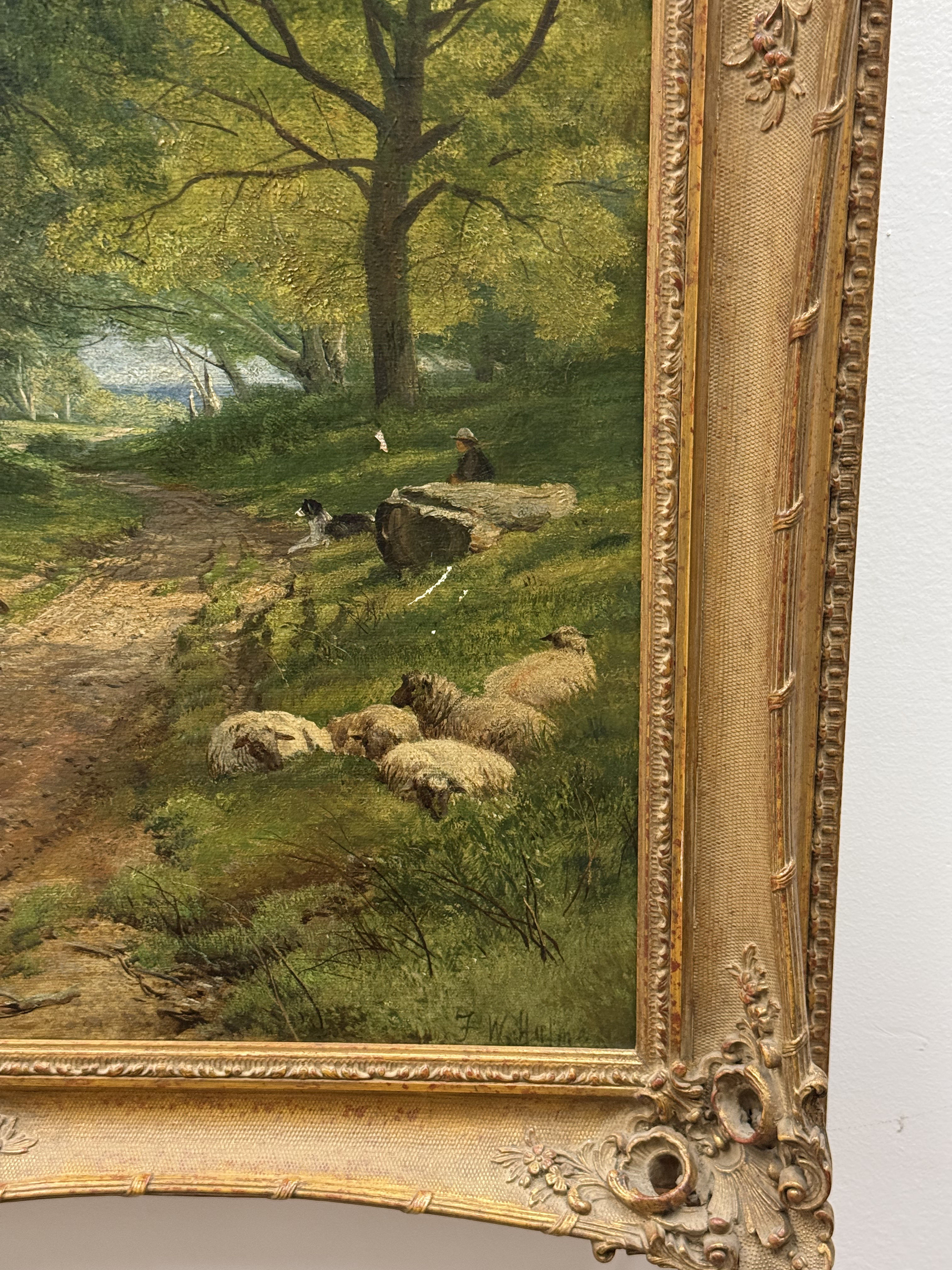 Frederick William Hulme Arundel Park Oil