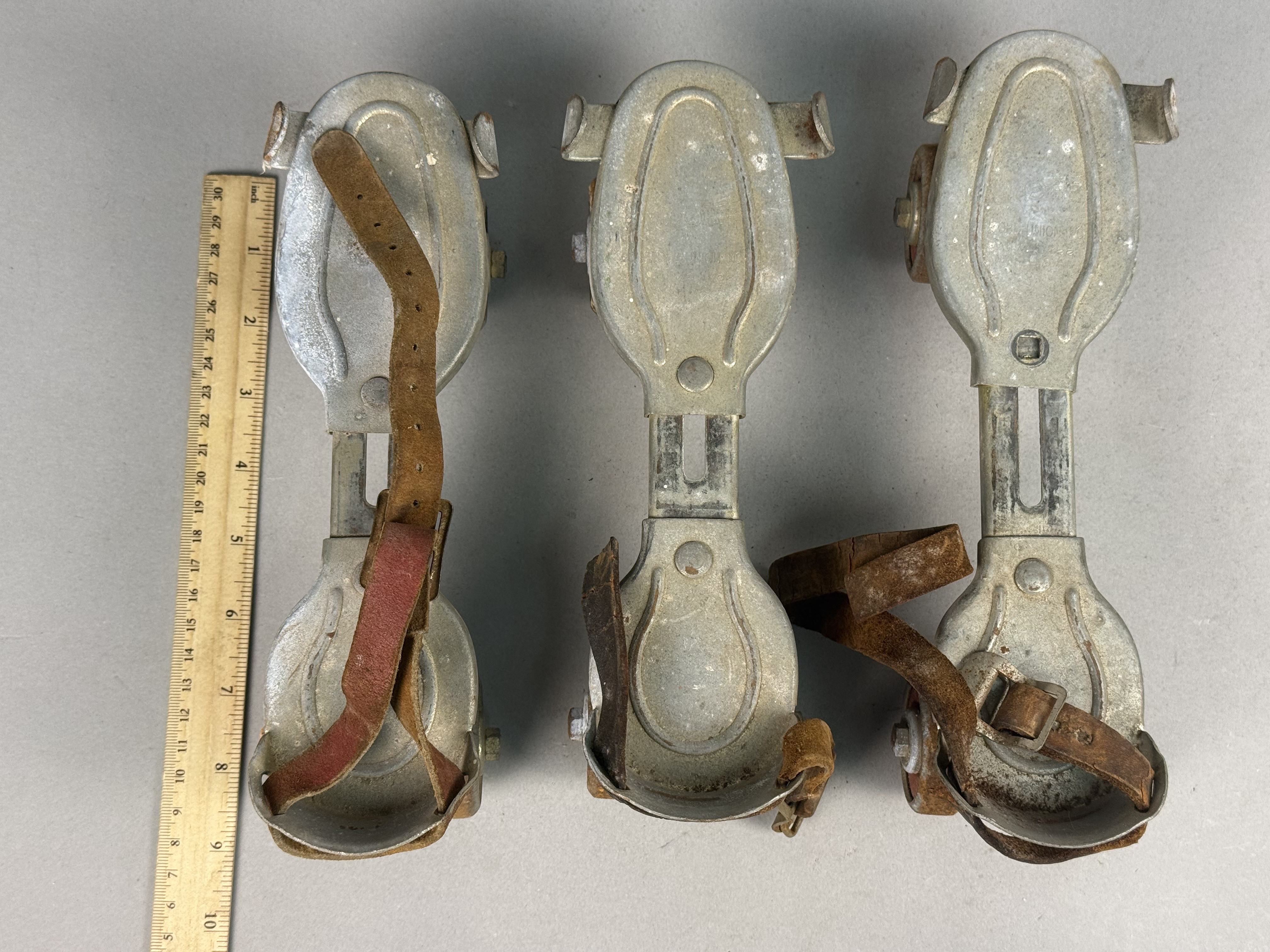Three Union Hardware Roller Skates