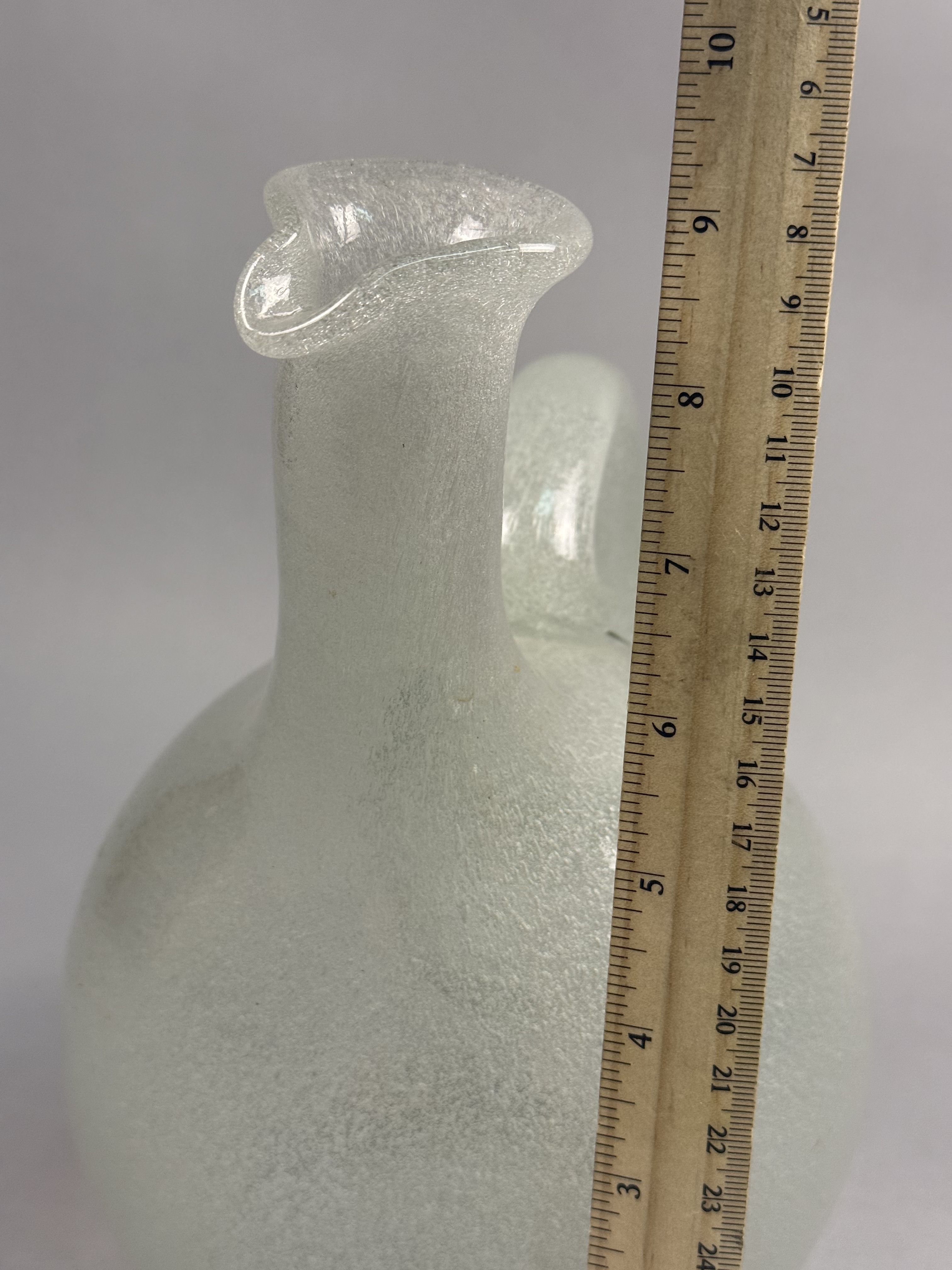 Murano Flavio Poli Pulegoso Pitcher