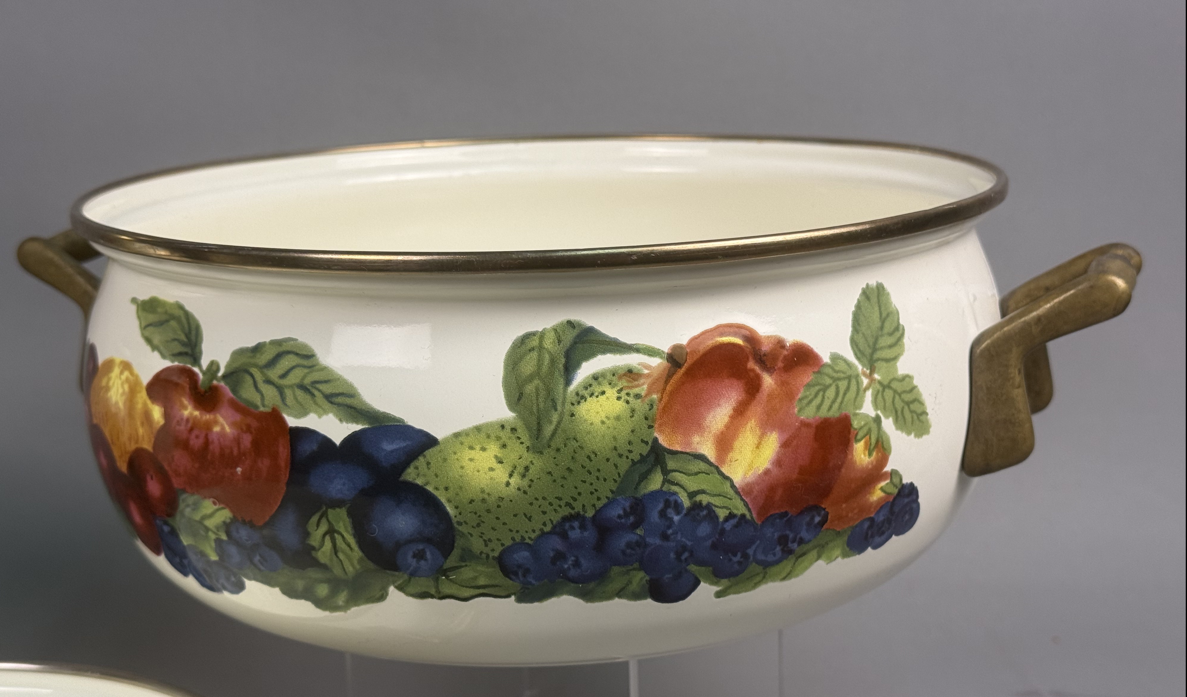 Trio of Lincoware Orchard Royale Cookware
