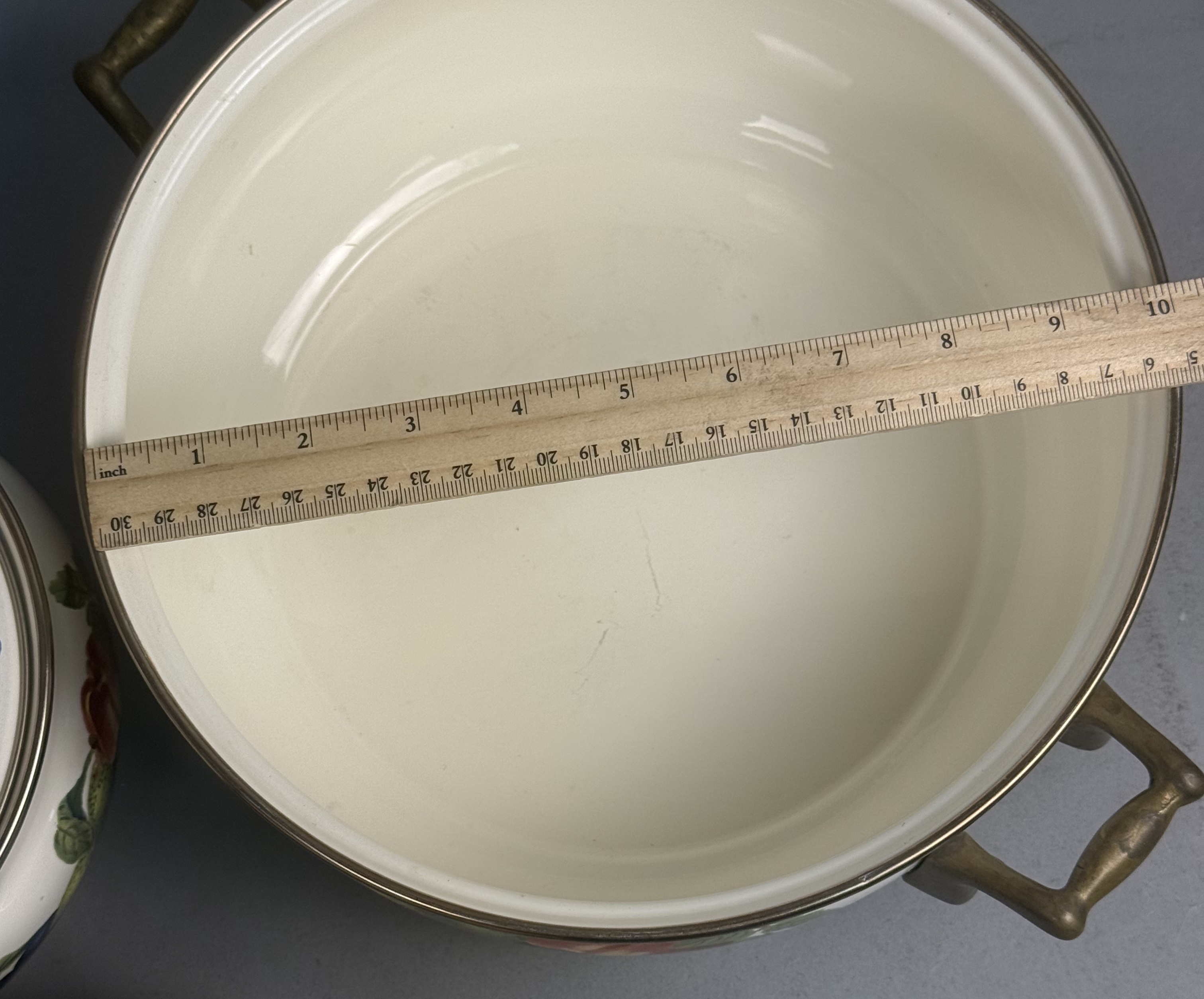 Trio of Lincoware Orchard Royale Cookware