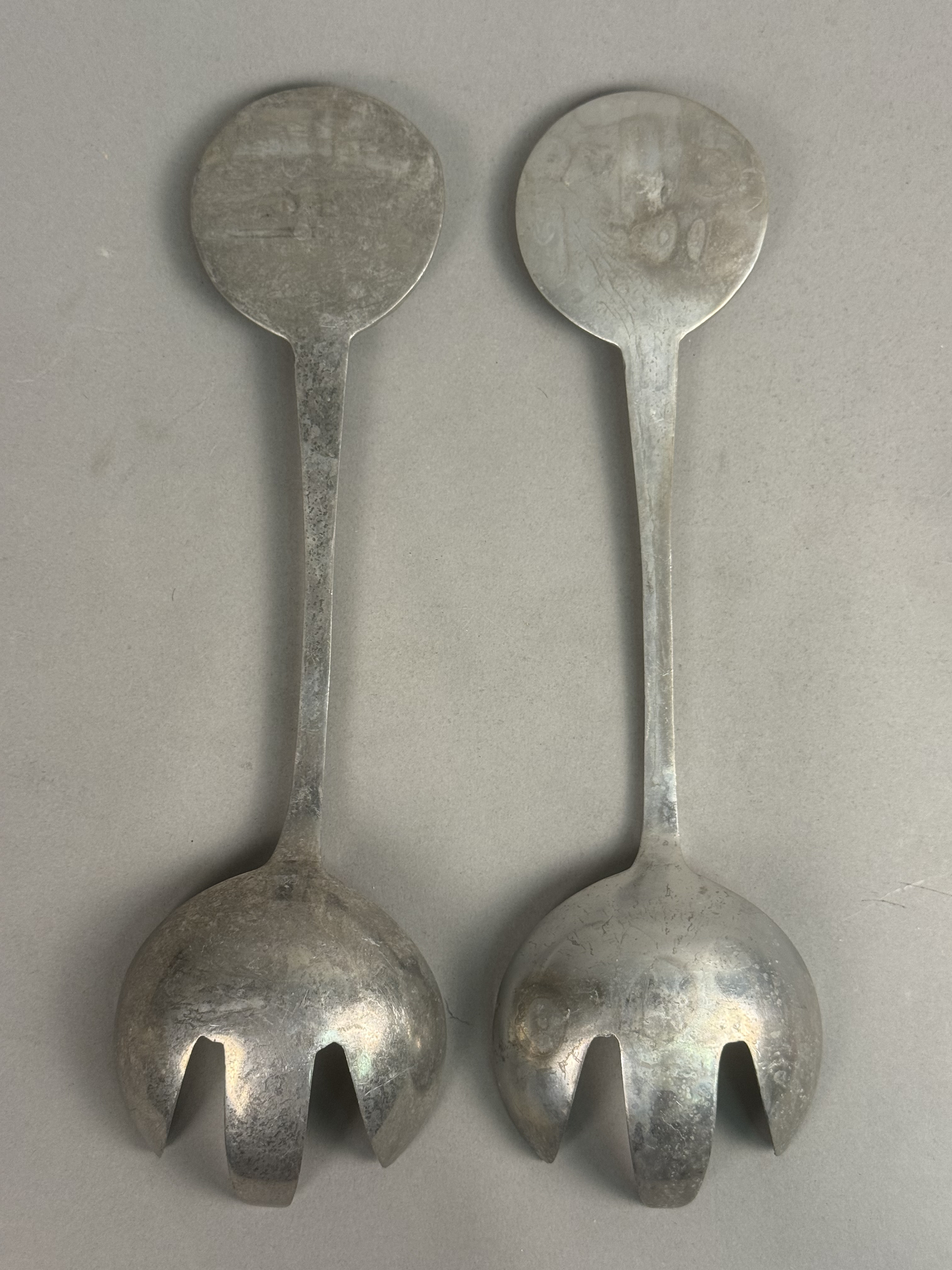 Mariposa Aluminum Sun Salad Servers