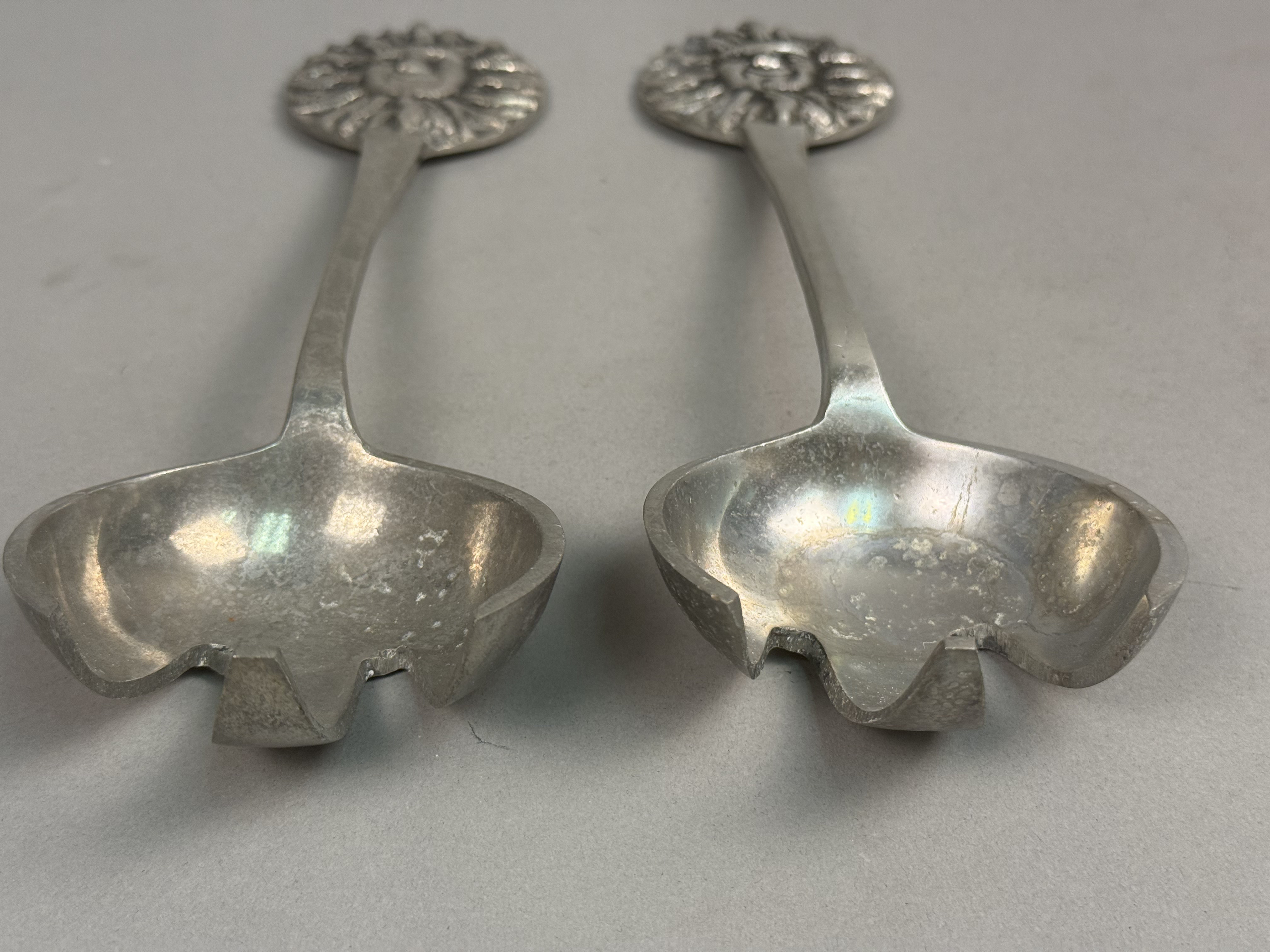 Mariposa Aluminum Sun Salad Servers