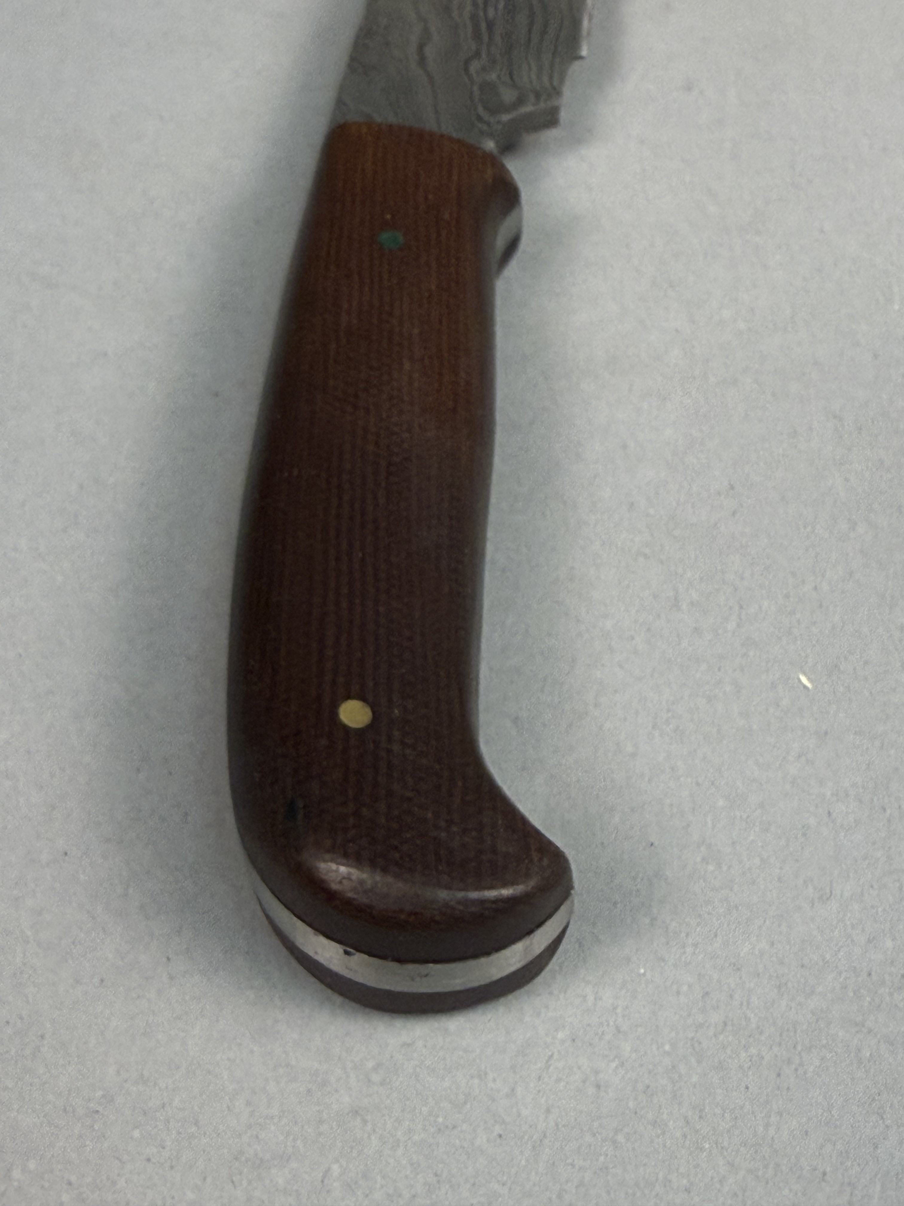 Damascus Steel Fixed Blade Knife