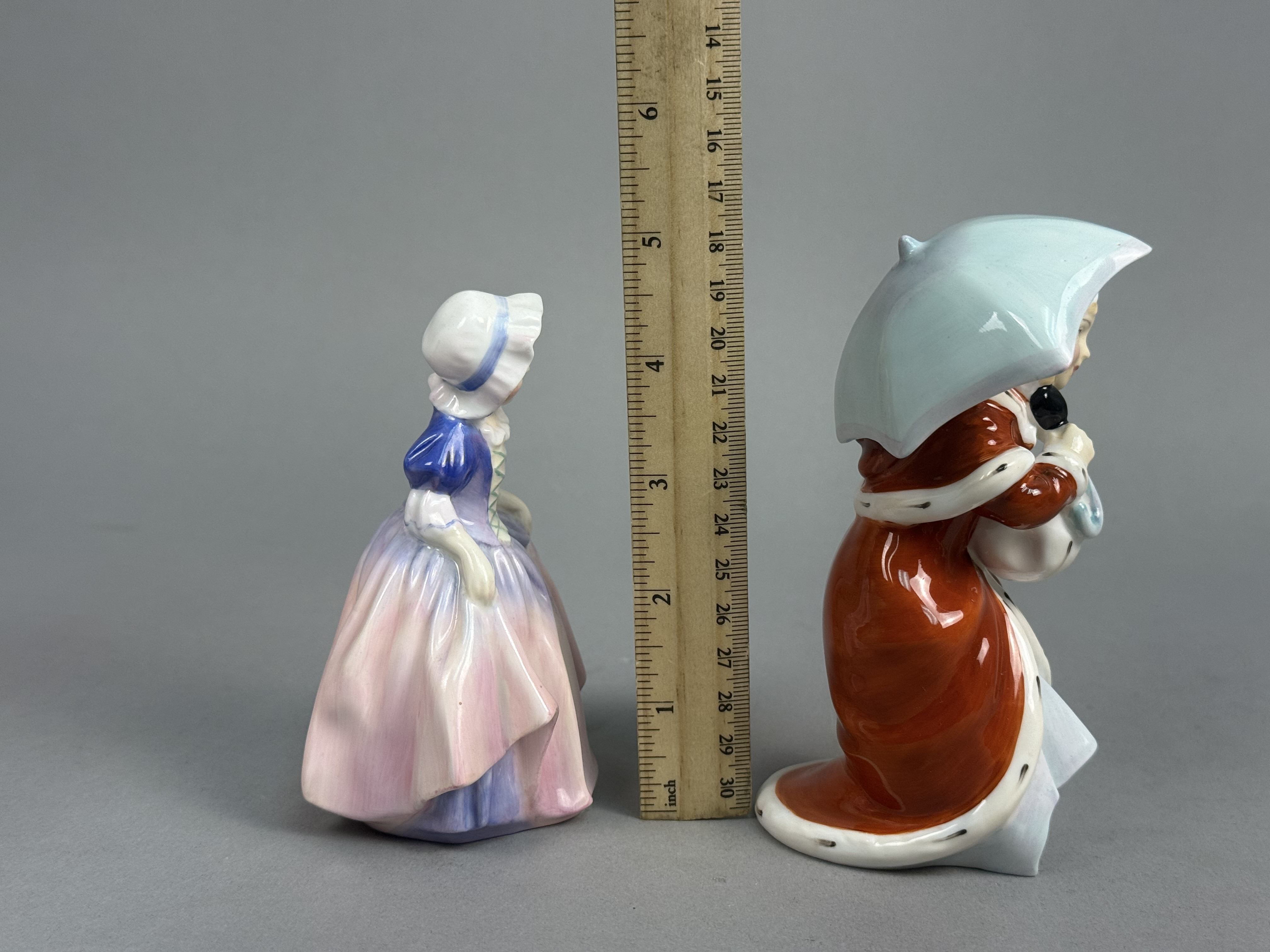 Two Royal Doulton Bone China Figurines
