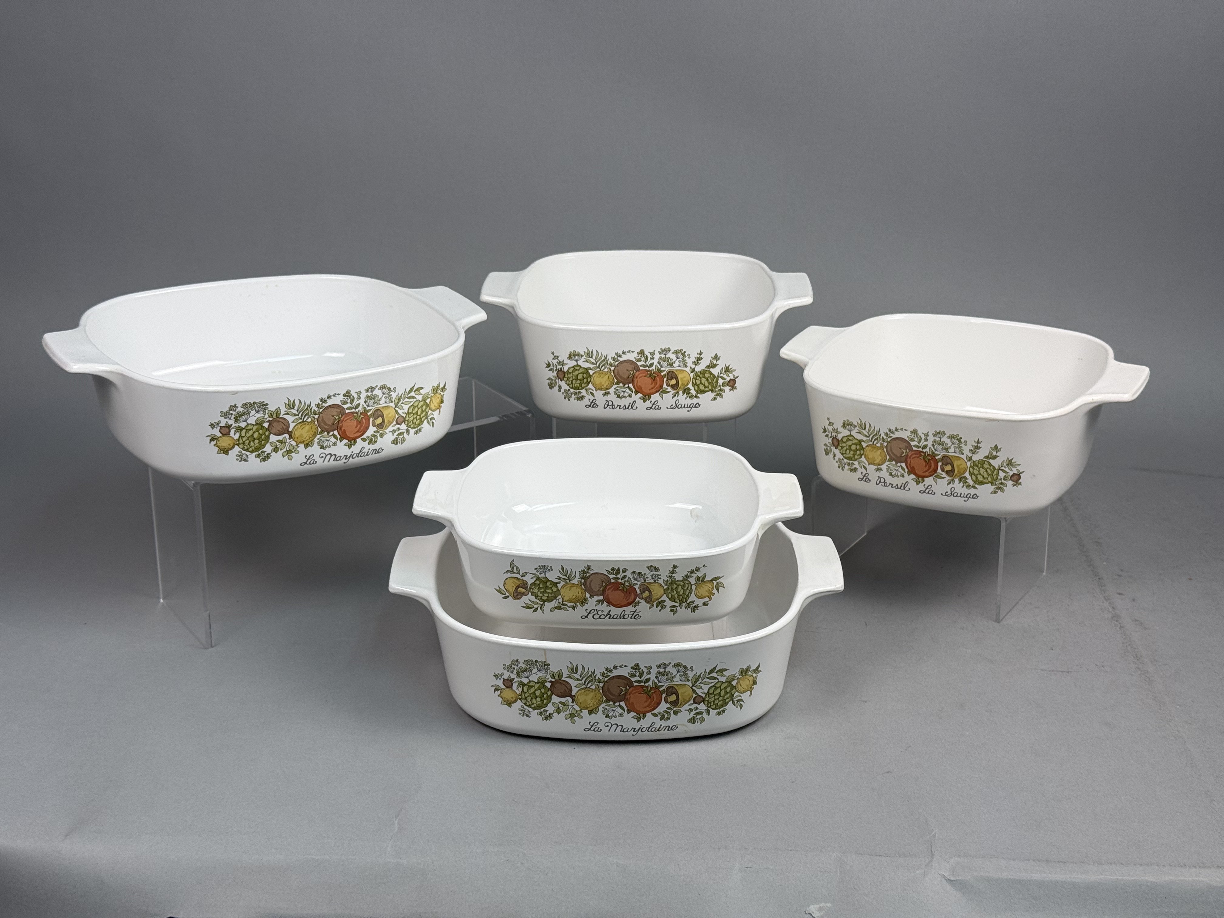 Five Spice O' Life Casserole Dishes