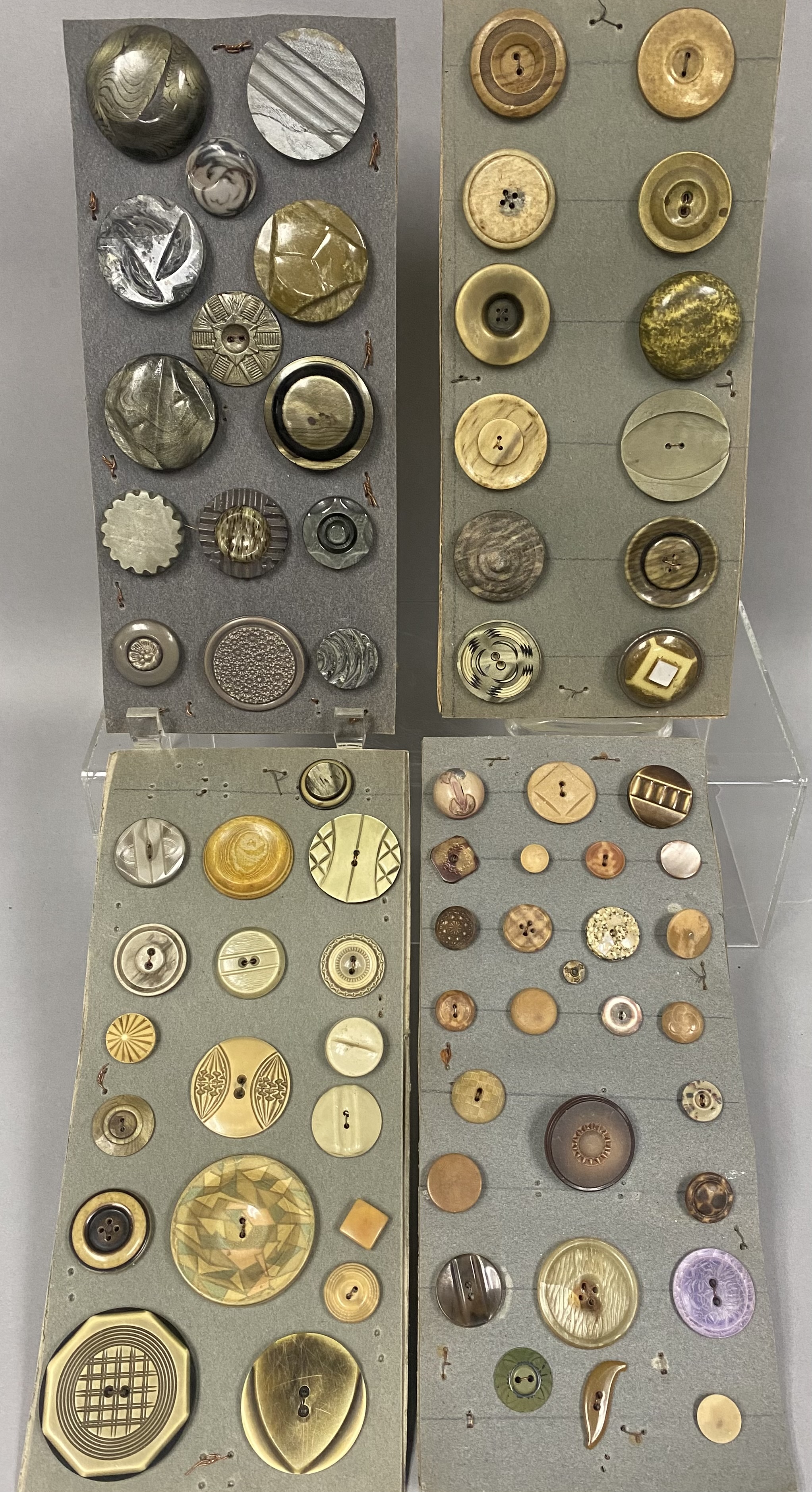 A Collection of Vintage Sewing Buttons