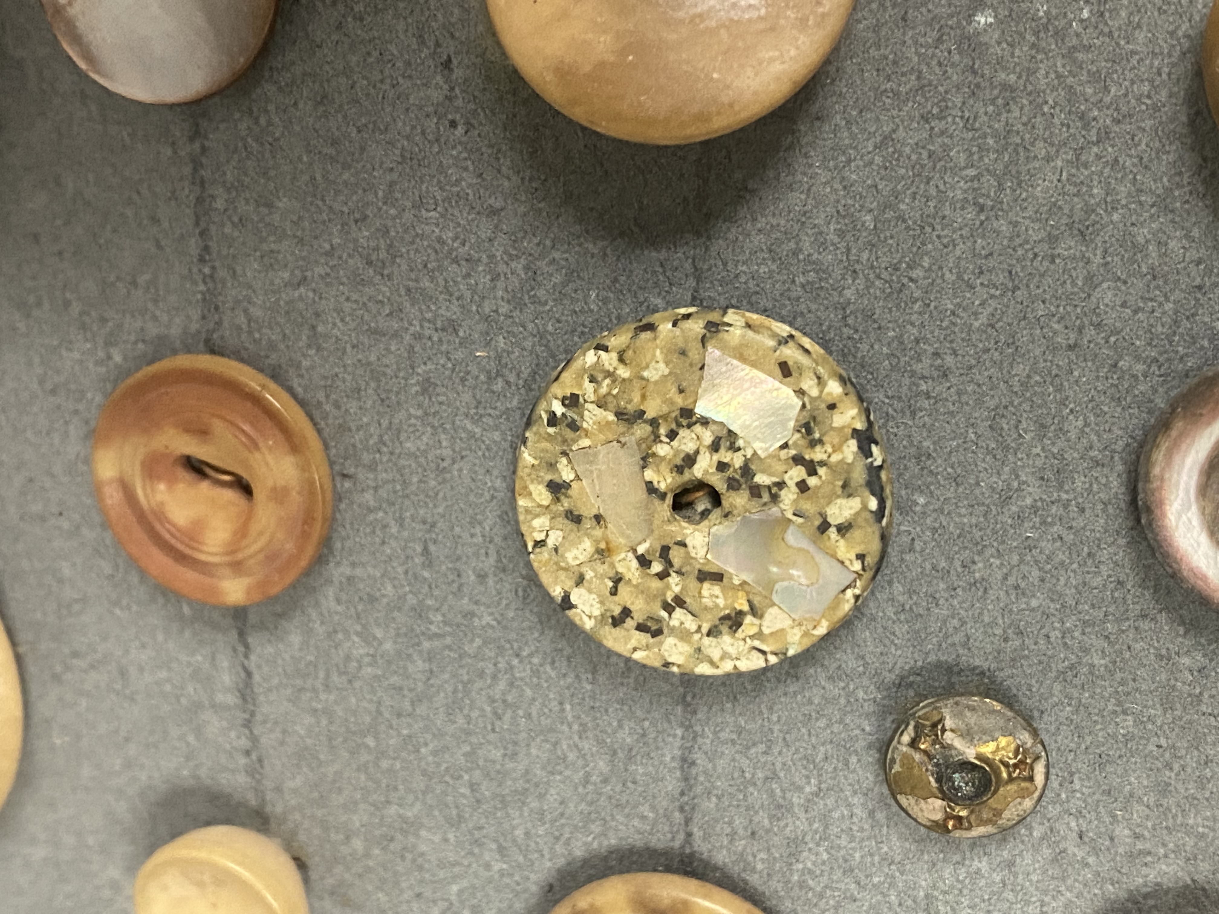 A Collection of Vintage Sewing Buttons