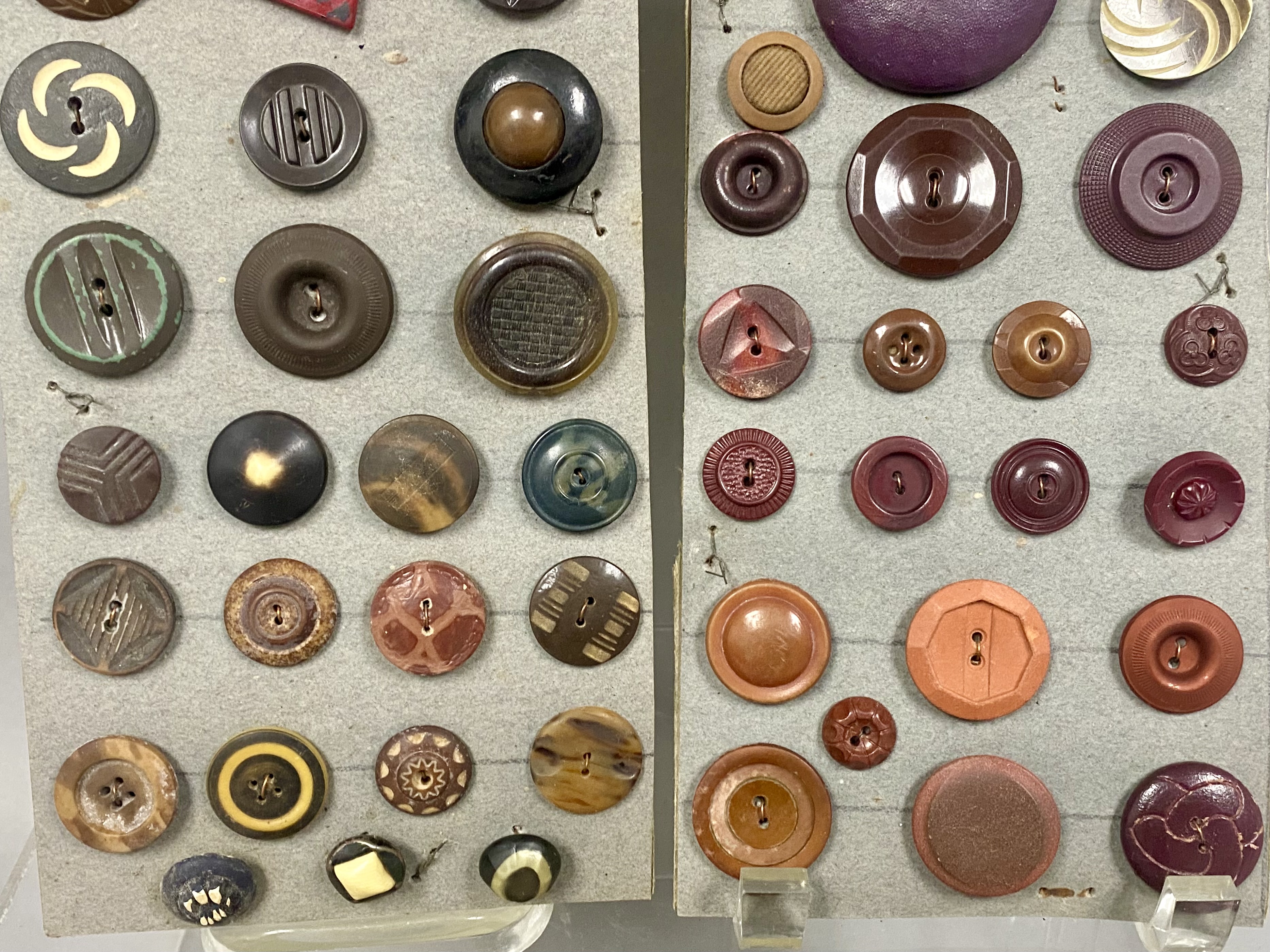 Assortment of Vintage Bakelite and Celluloid Buttons