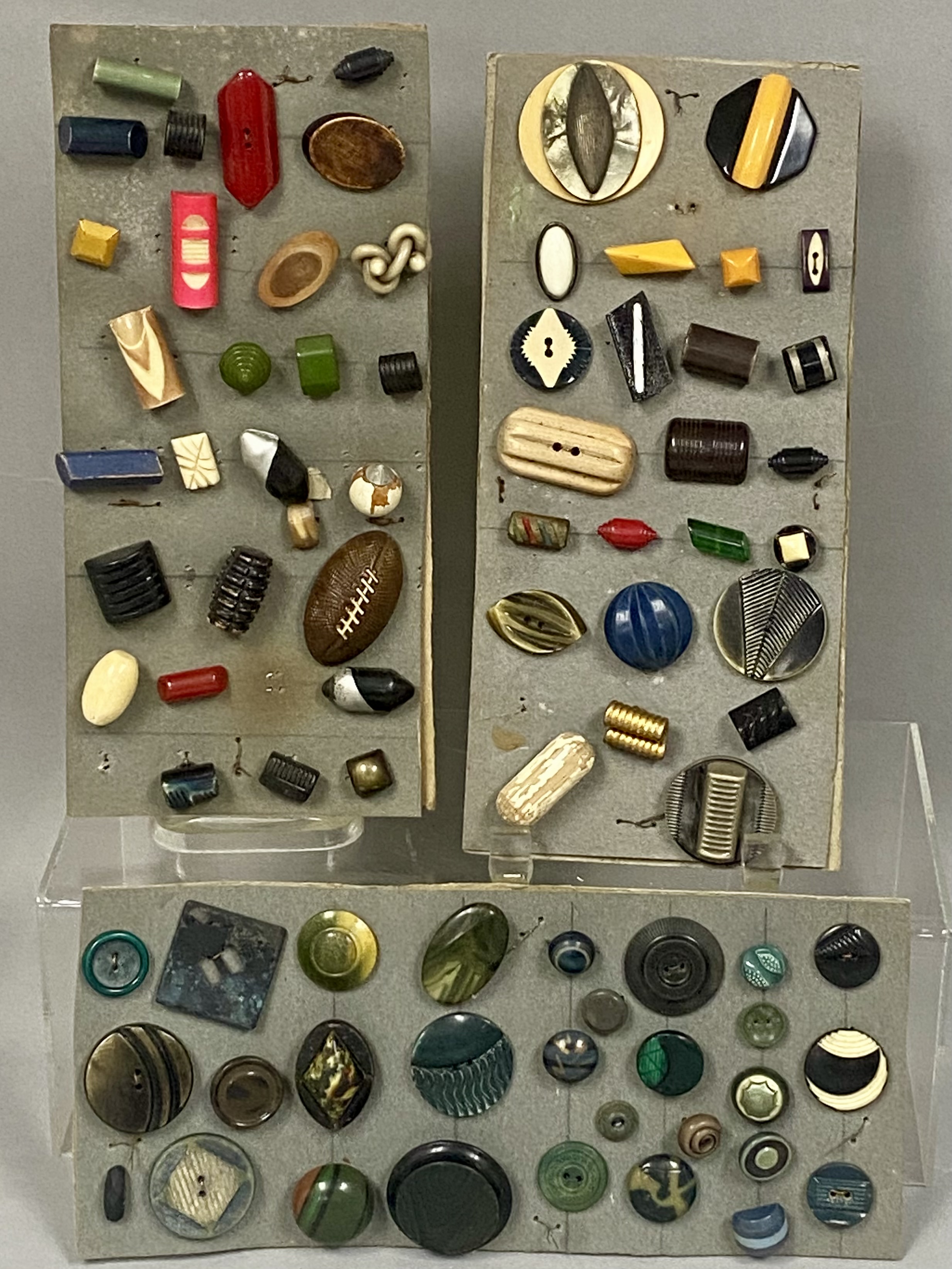 An Assortment of Art Deco Buttons