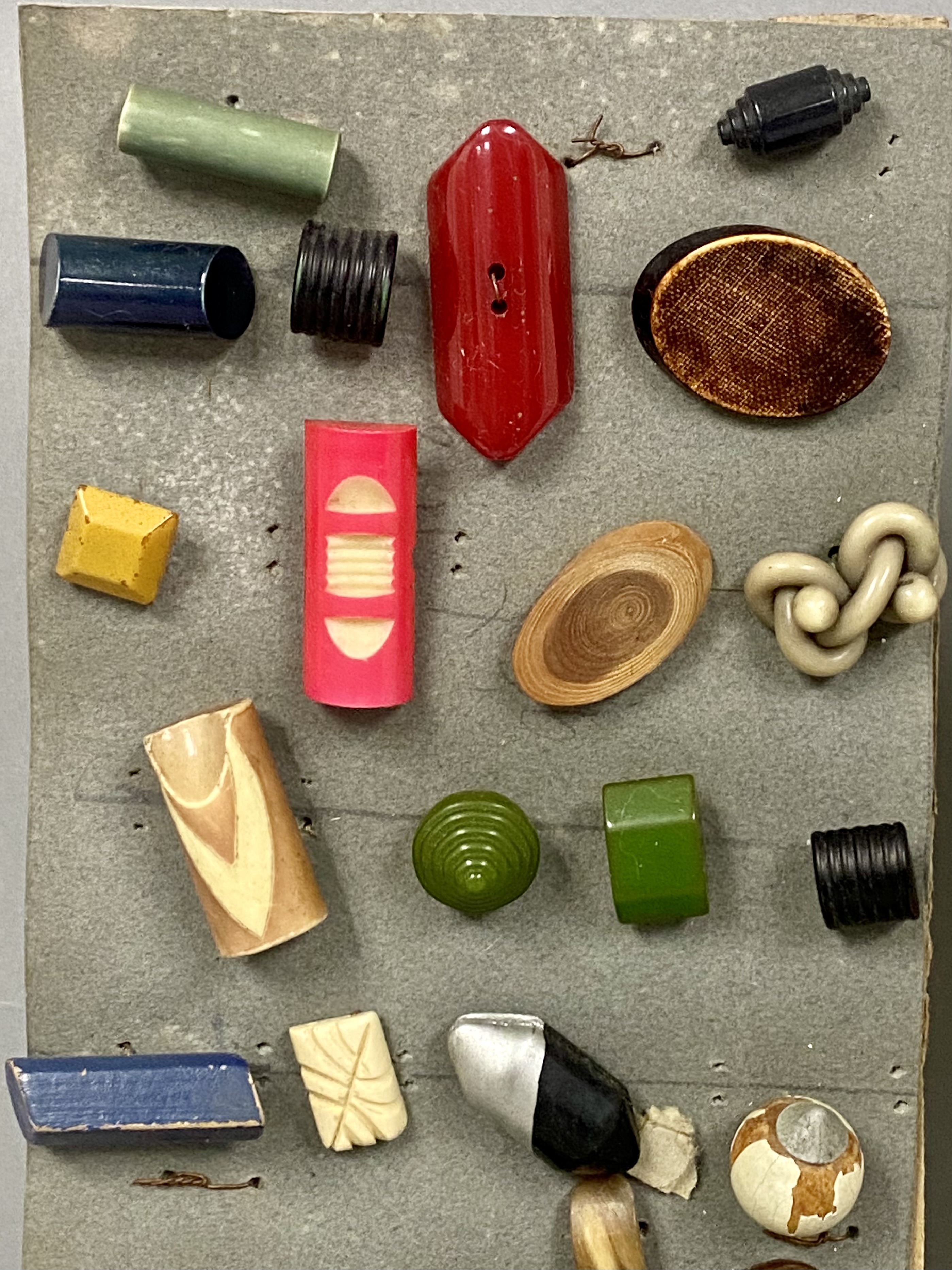 An Assortment of Art Deco Buttons