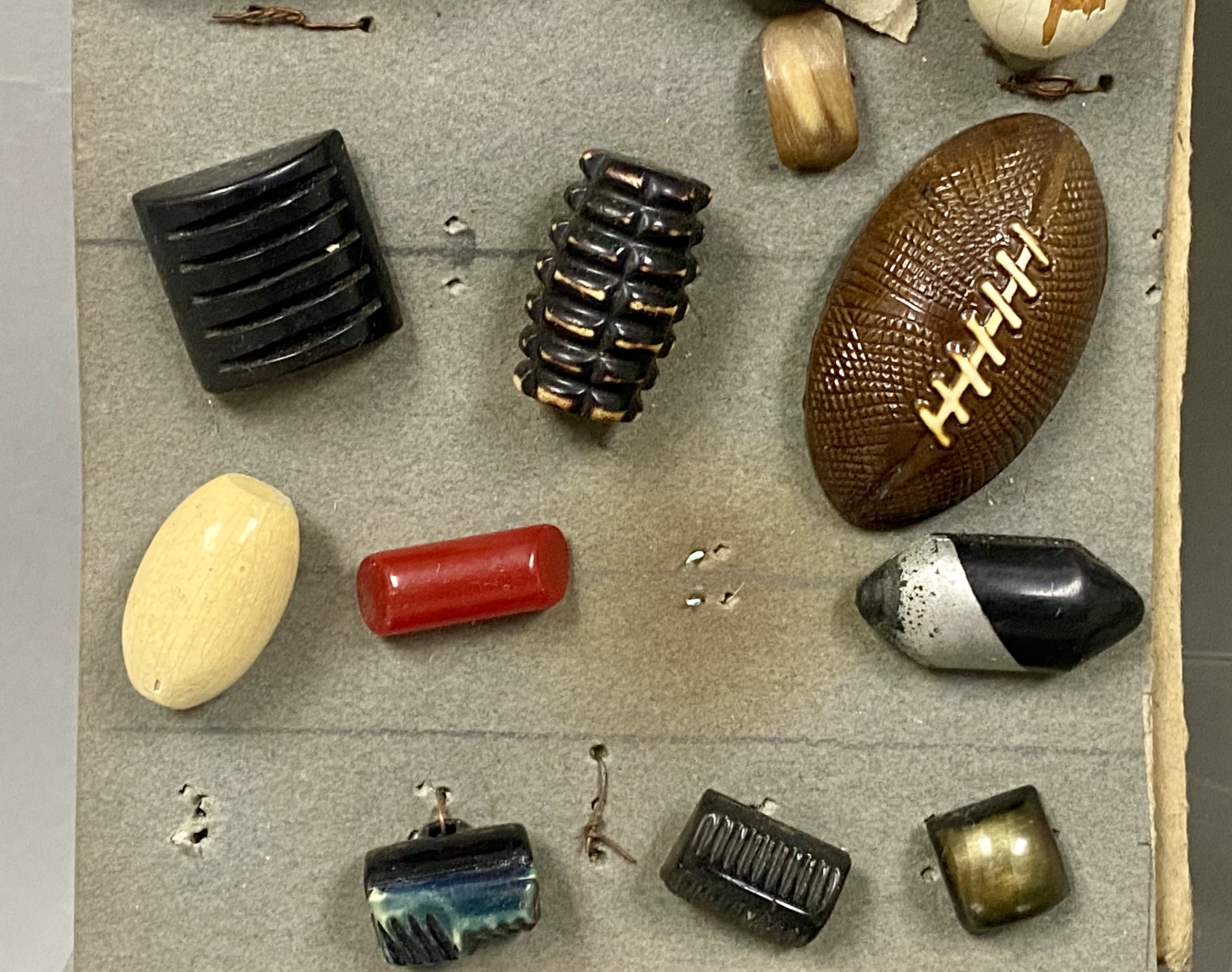 An Assortment of Art Deco Buttons