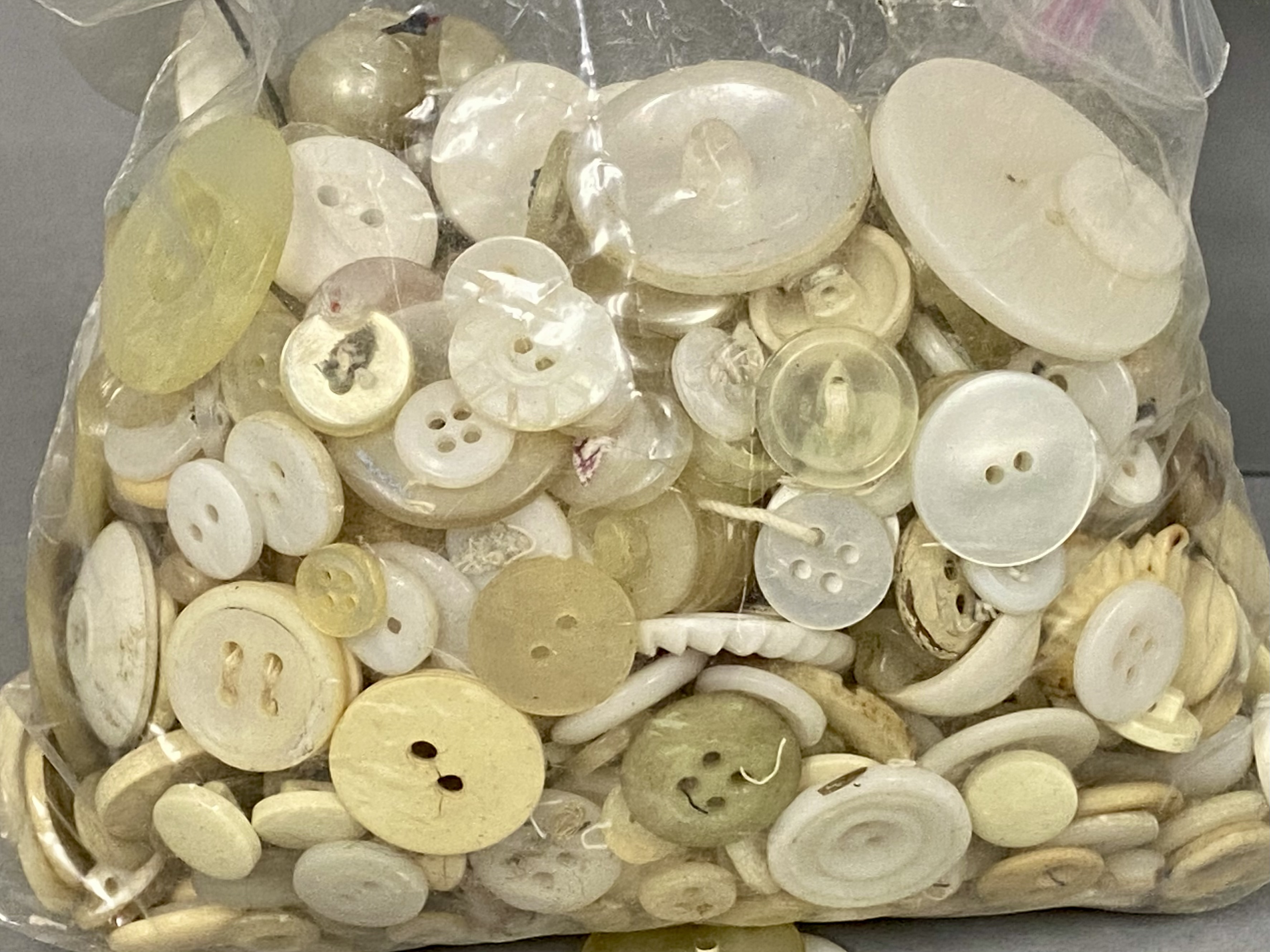 Vintage Button Collection and Ideal Jar