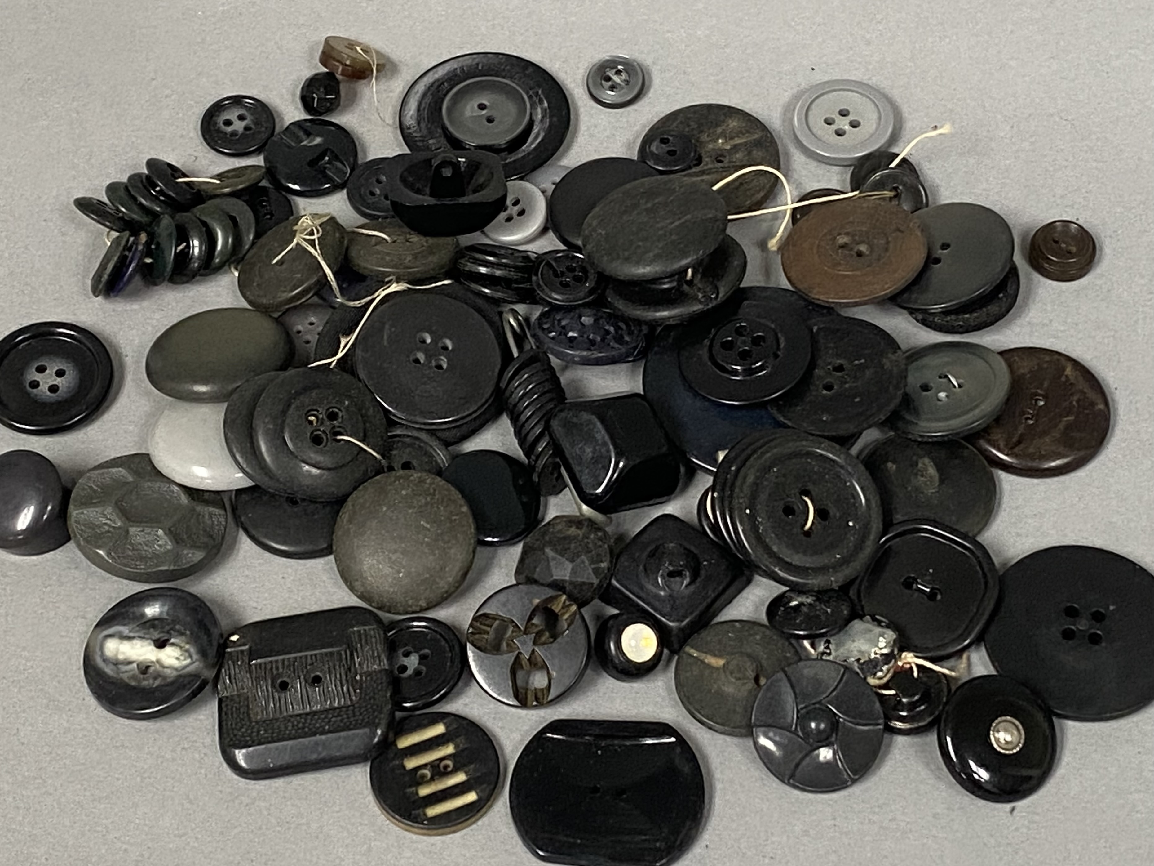 Vintage Button Collection and Ideal Jar