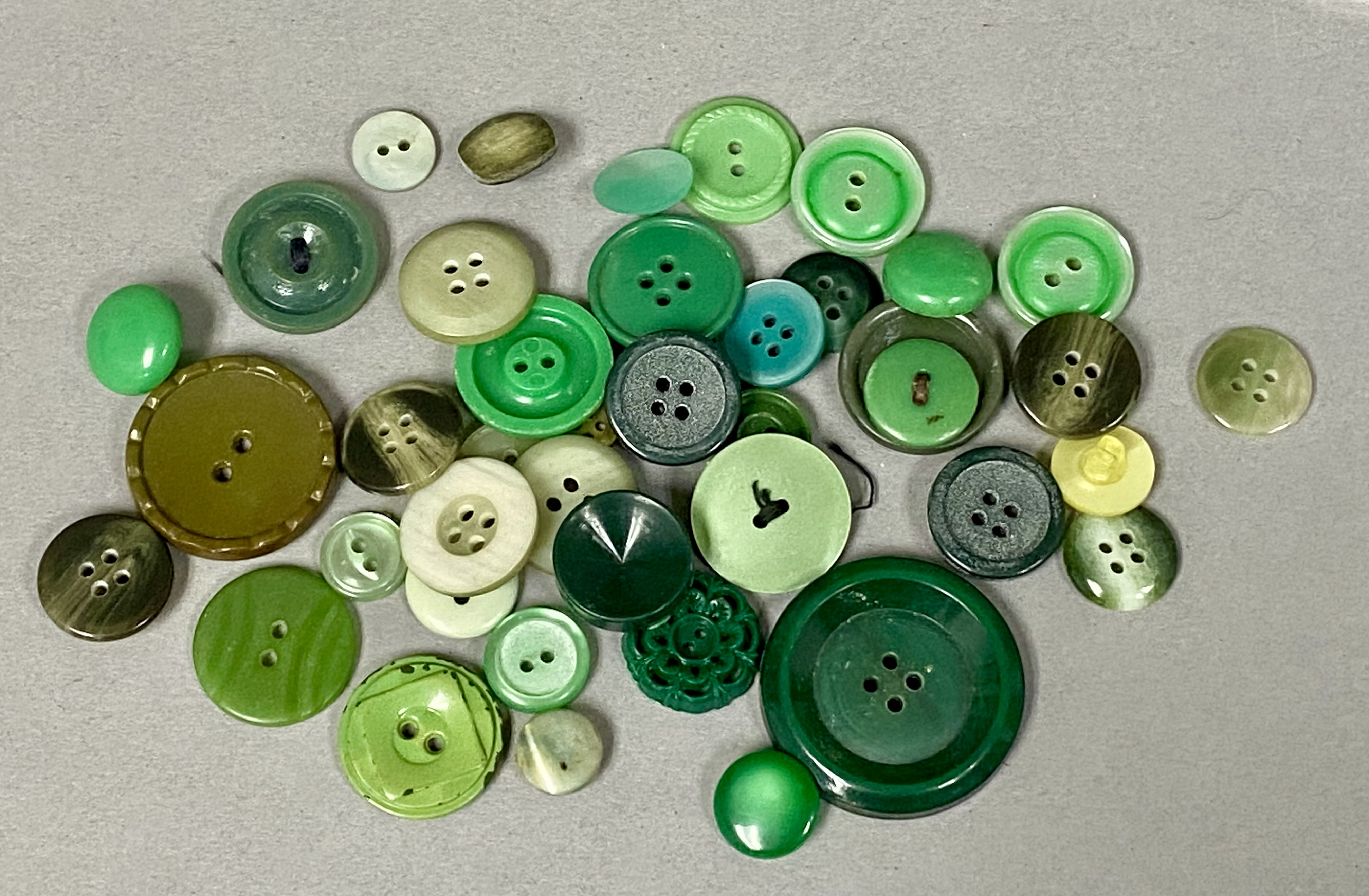 Vintage Button Collection and Ideal Jar