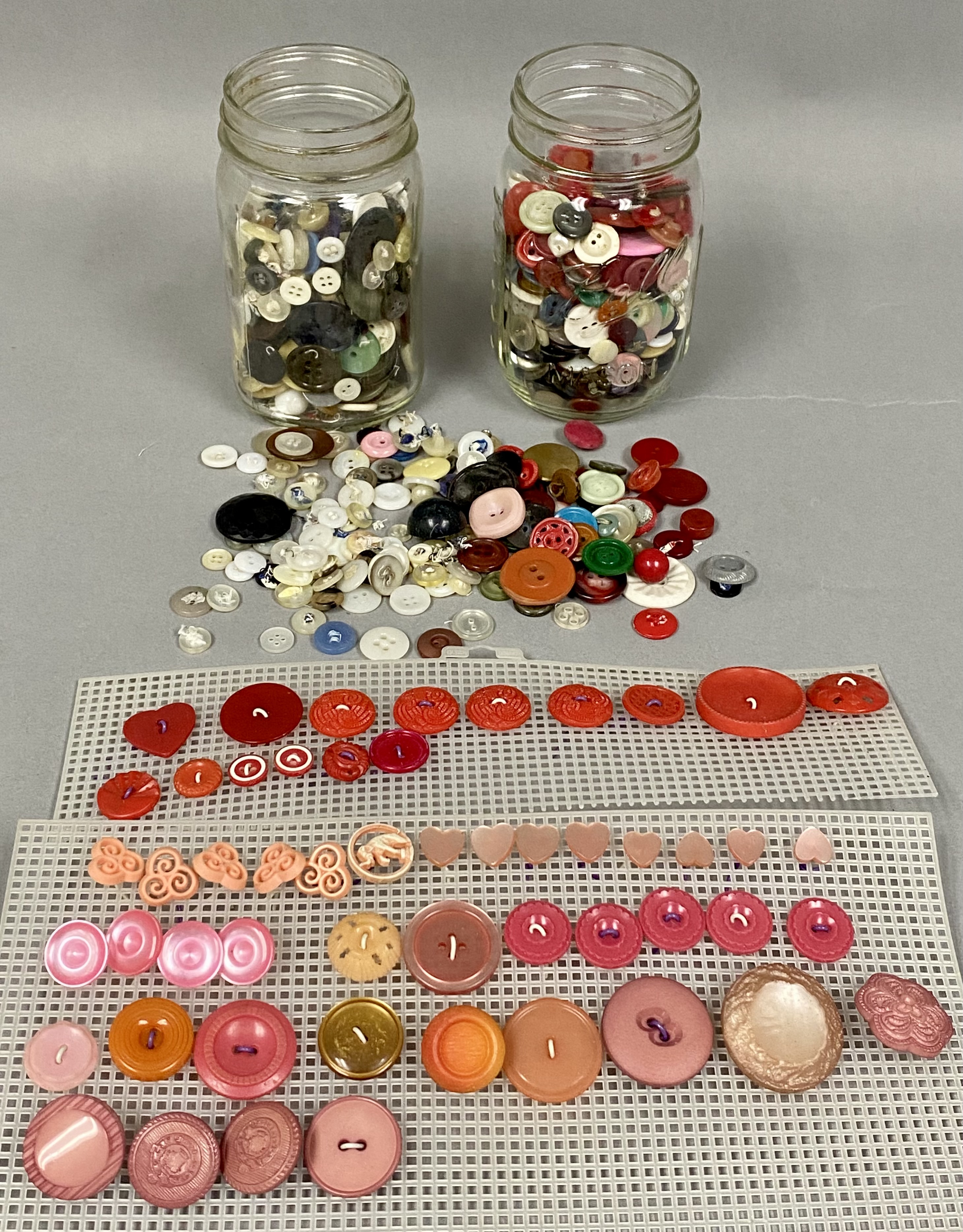 Collection of Vintage Sewing Buttons