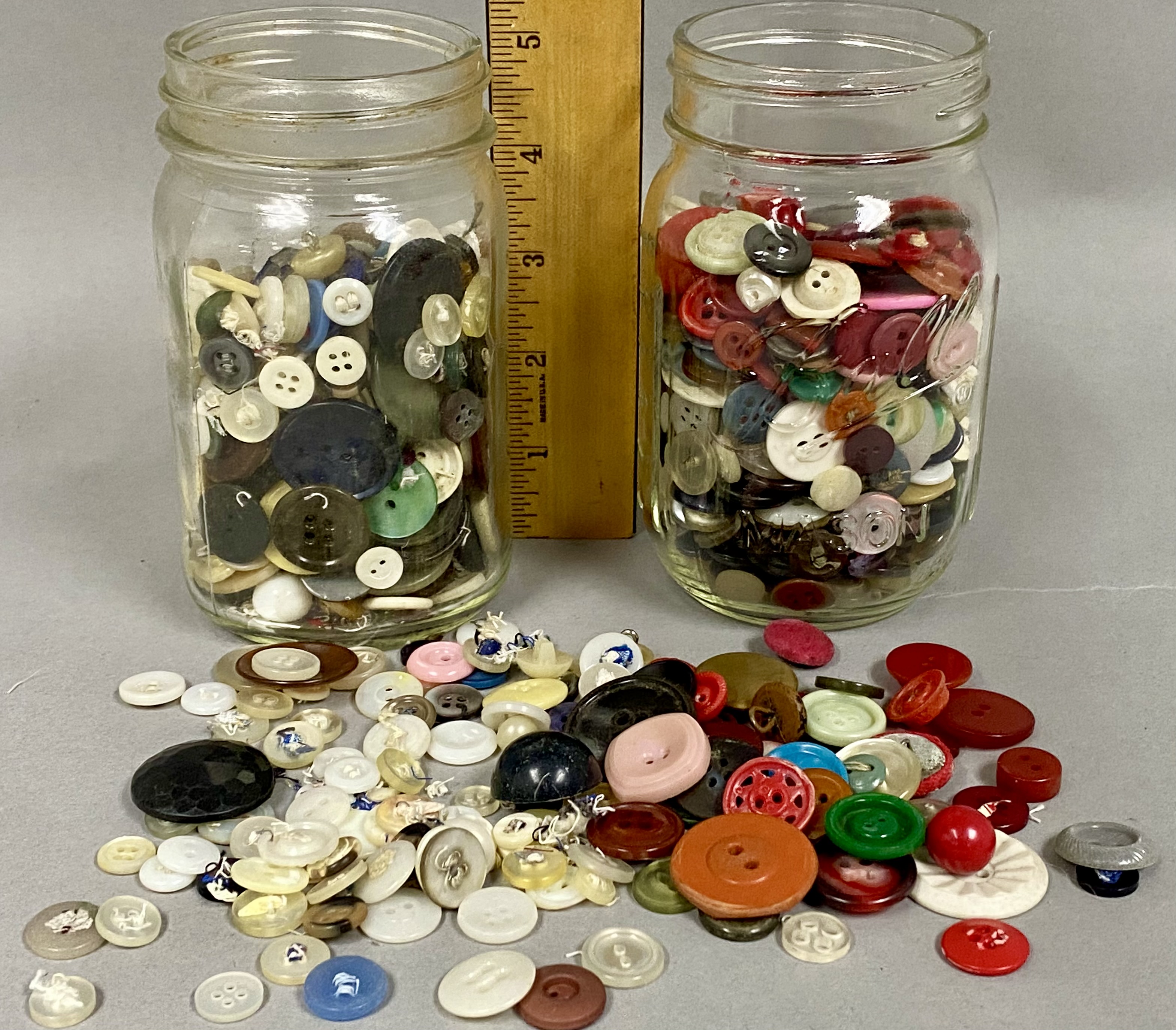 Collection of Vintage Sewing Buttons