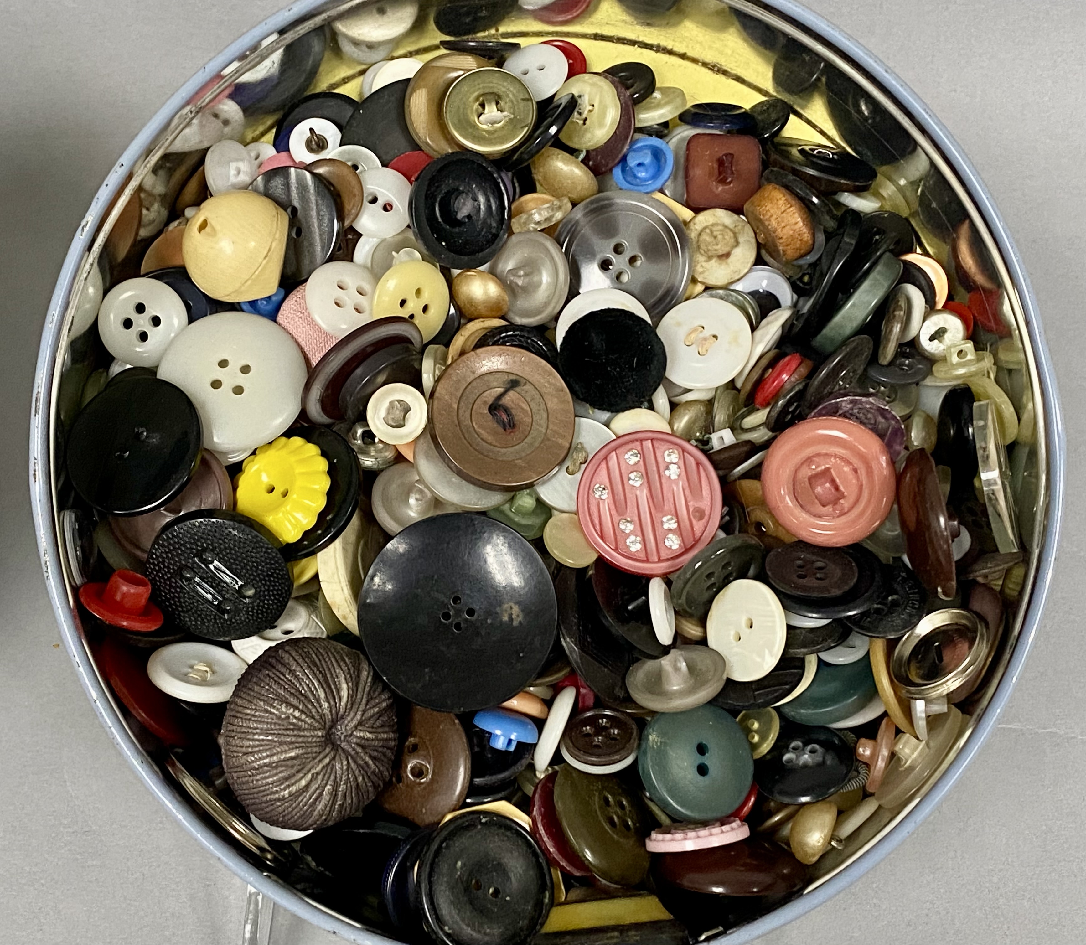 Large Collection of Vintage Buttons