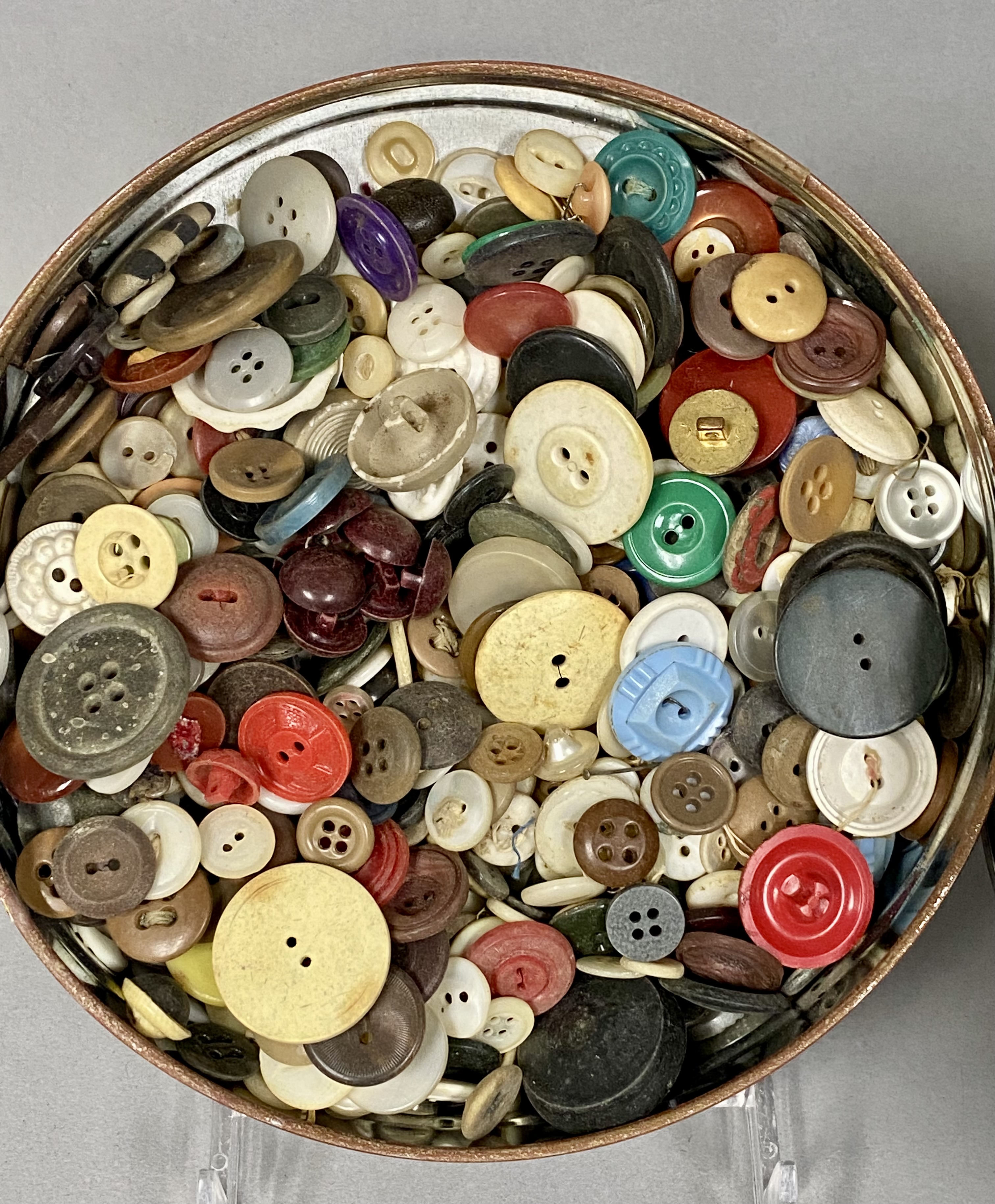Large Collection of Vintage Buttons