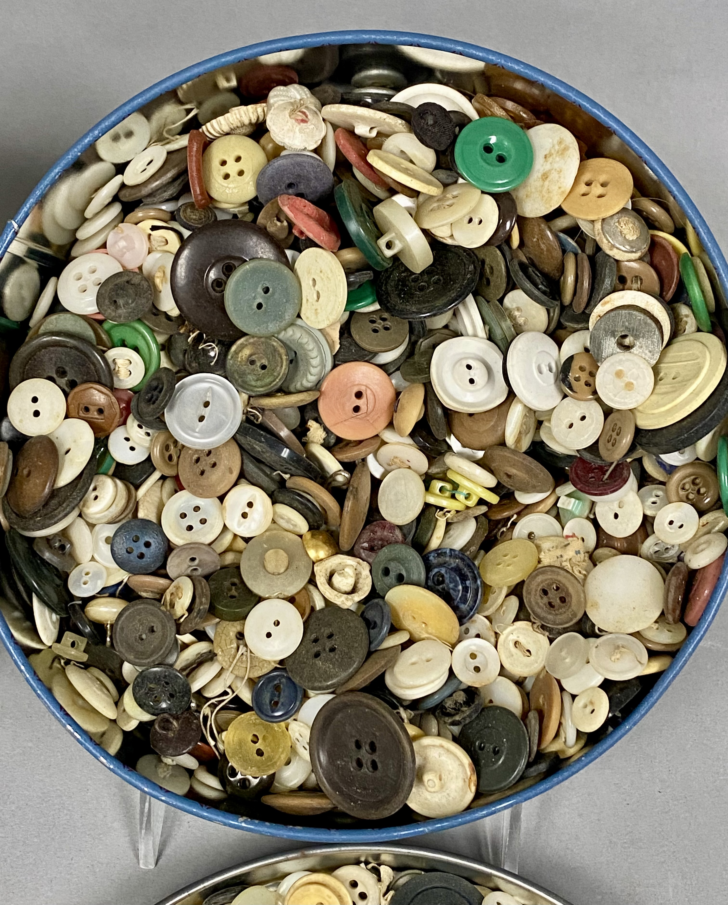 Large Collection of Vintage Buttons