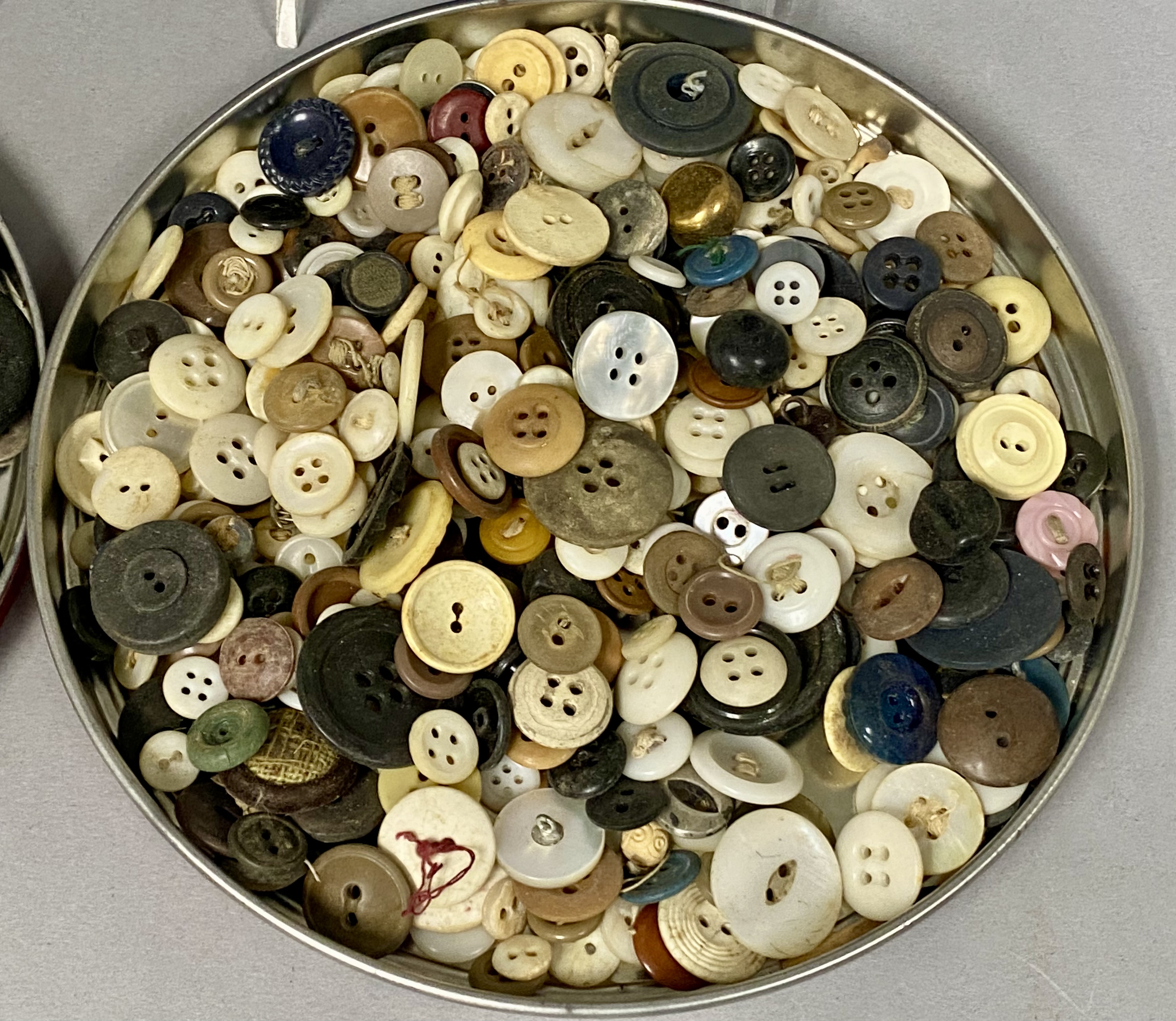 Large Collection of Vintage Buttons