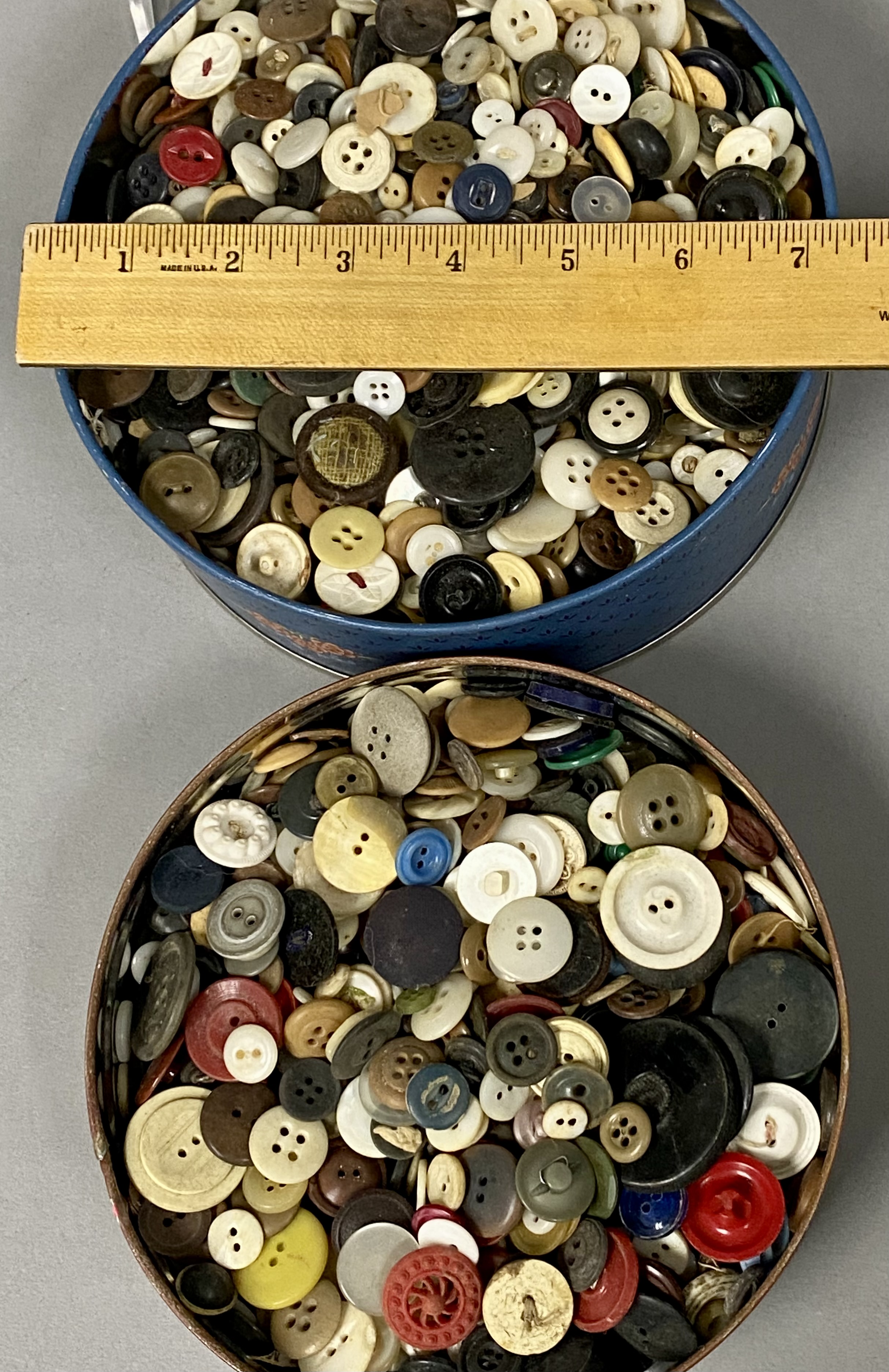 Large Collection of Vintage Buttons