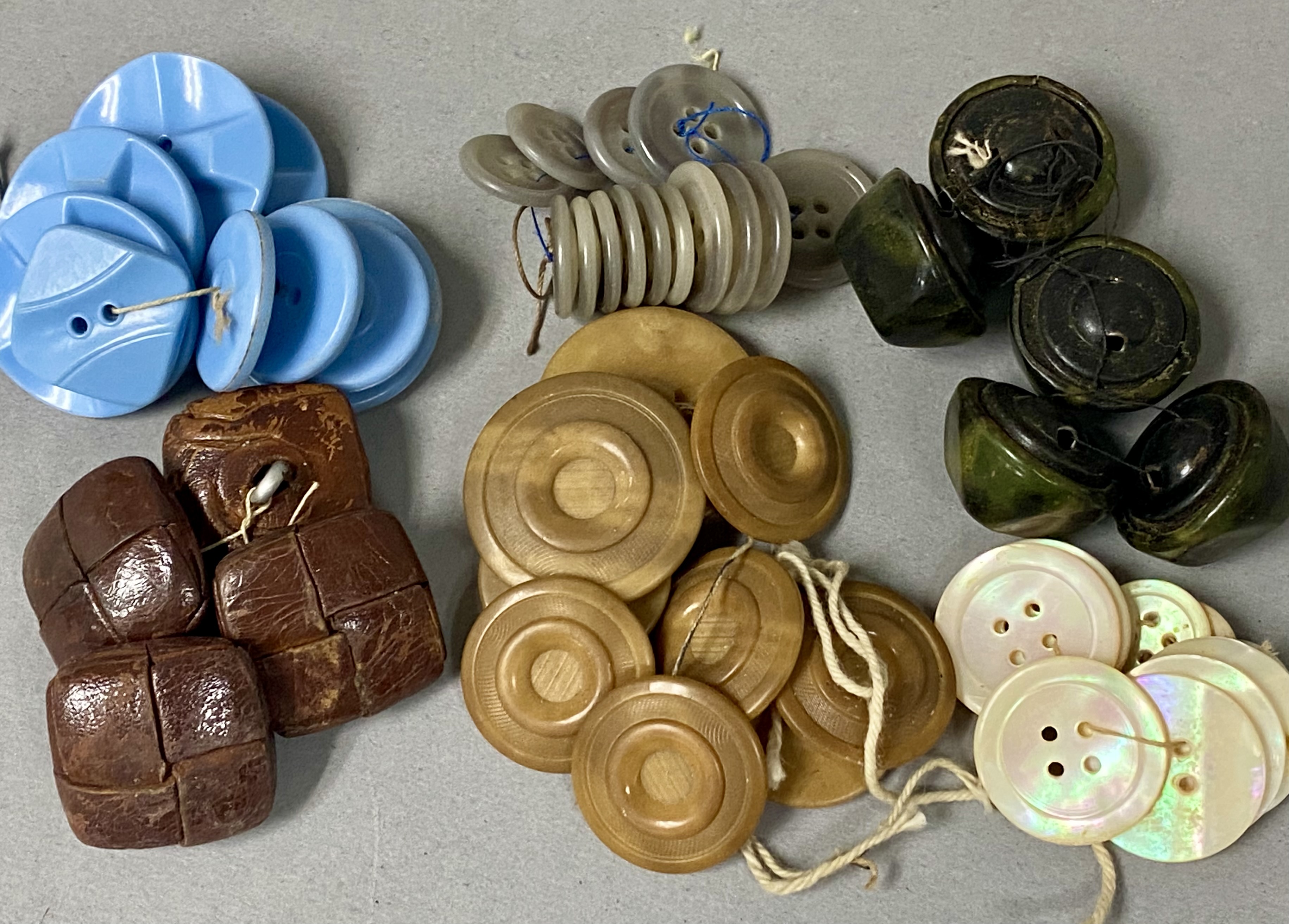 Large Collection of Vintage Buttons