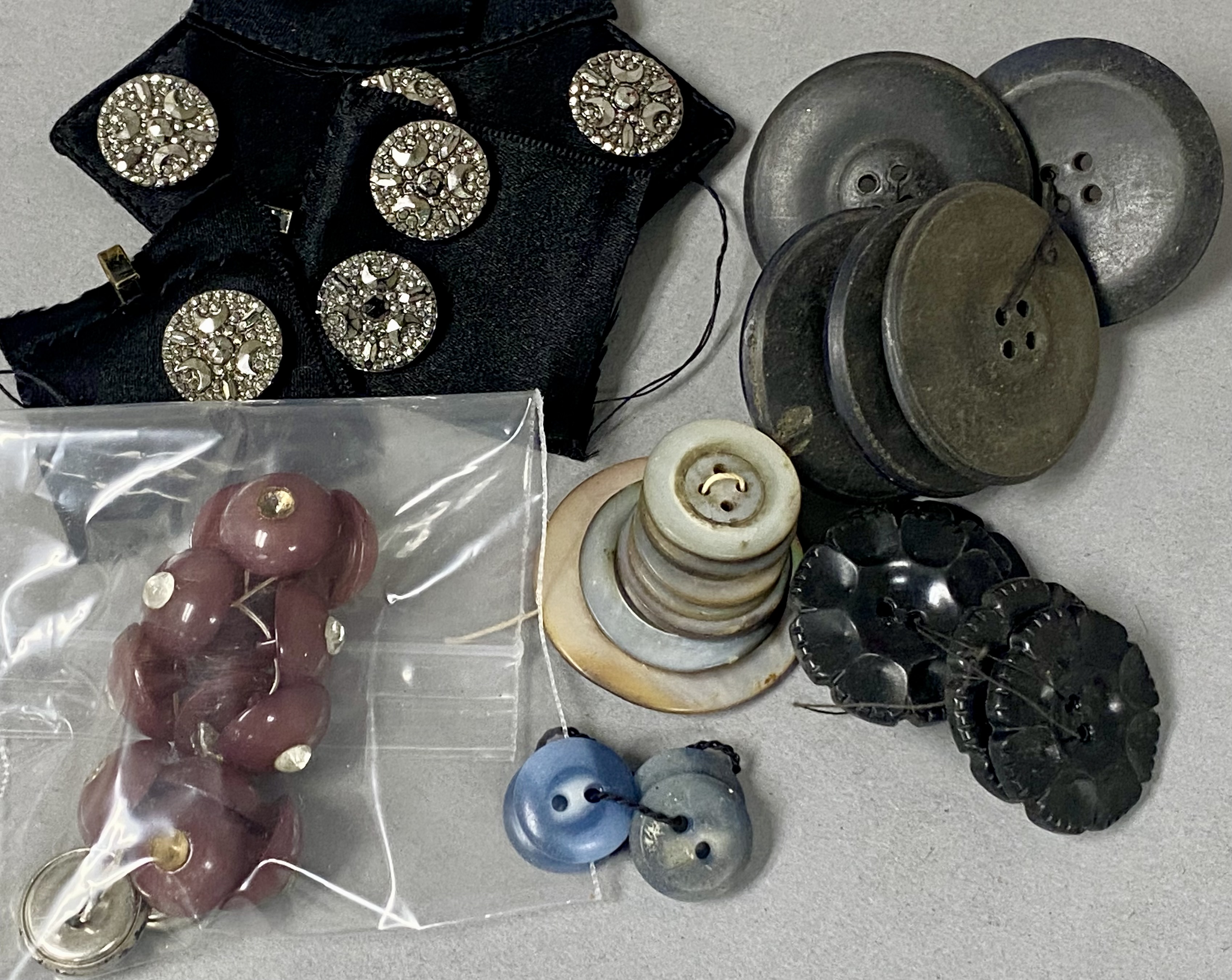 Large Collection of Vintage Buttons