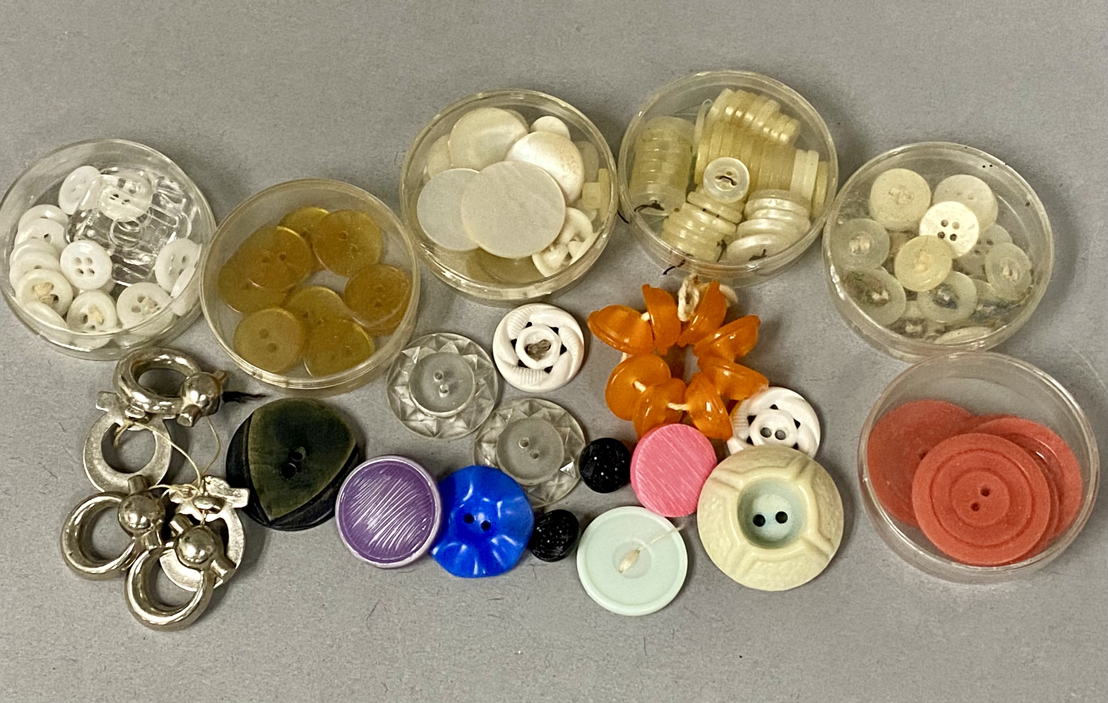 Large Collection of Vintage Buttons